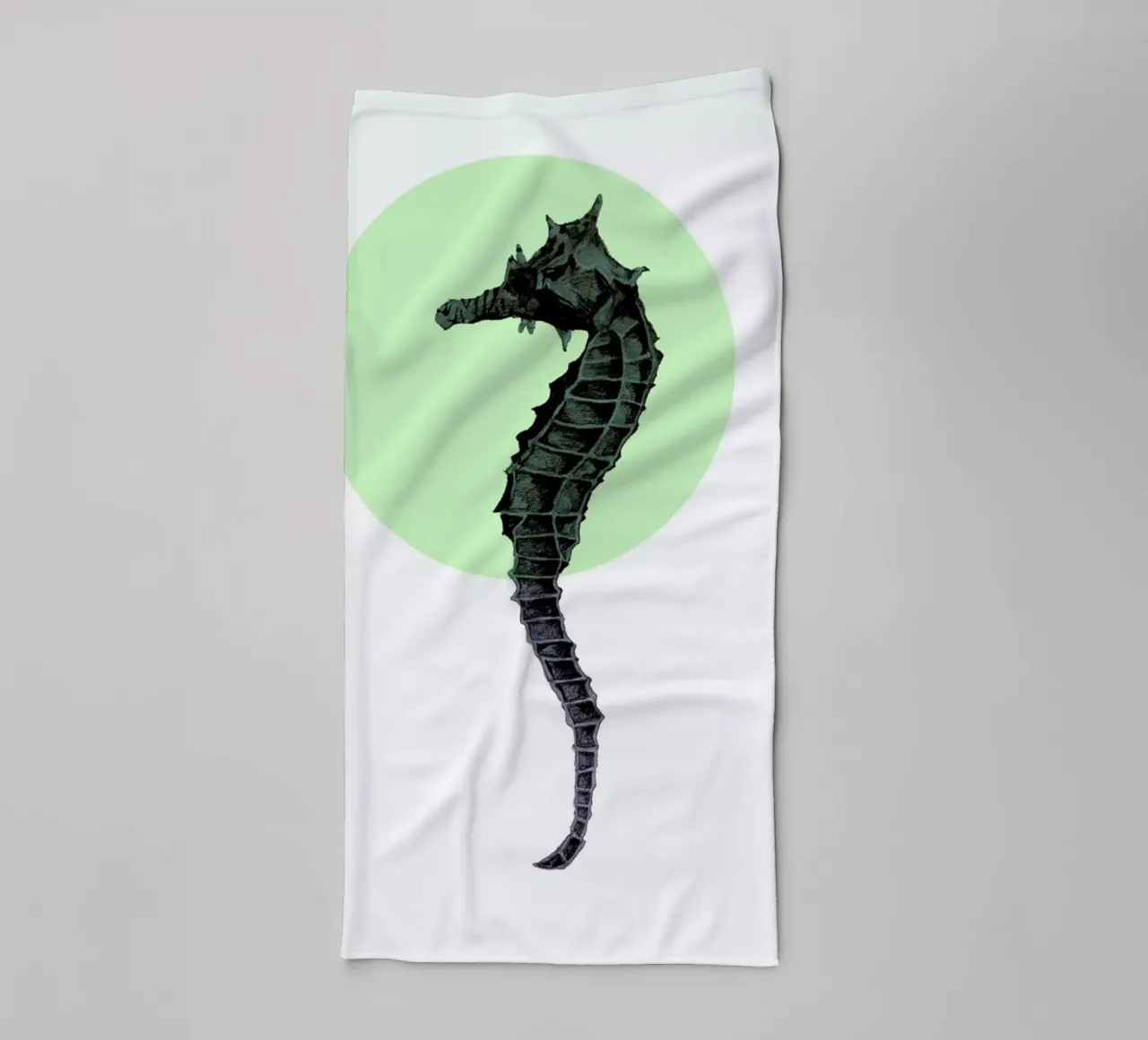 Seahorse asciugamano da bagno da Morgan Kendall