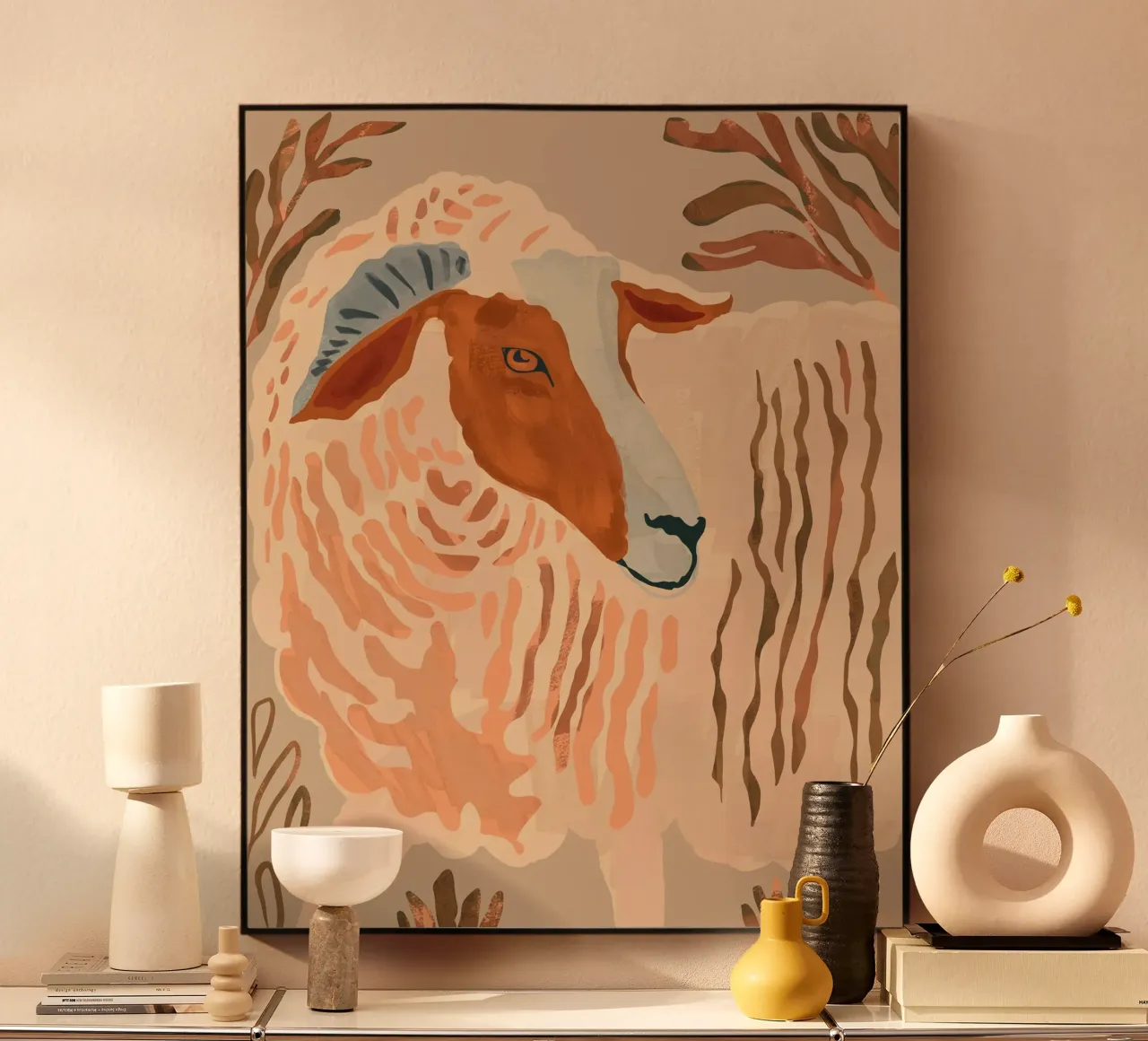 Abstrait Rustique Ram 2 plexiglas de ThingDesign