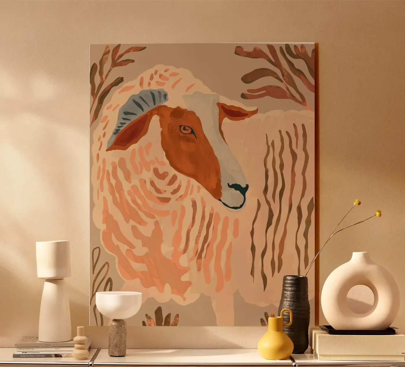 Ram rustico astratto 2 plexiglass da ThingDesign
