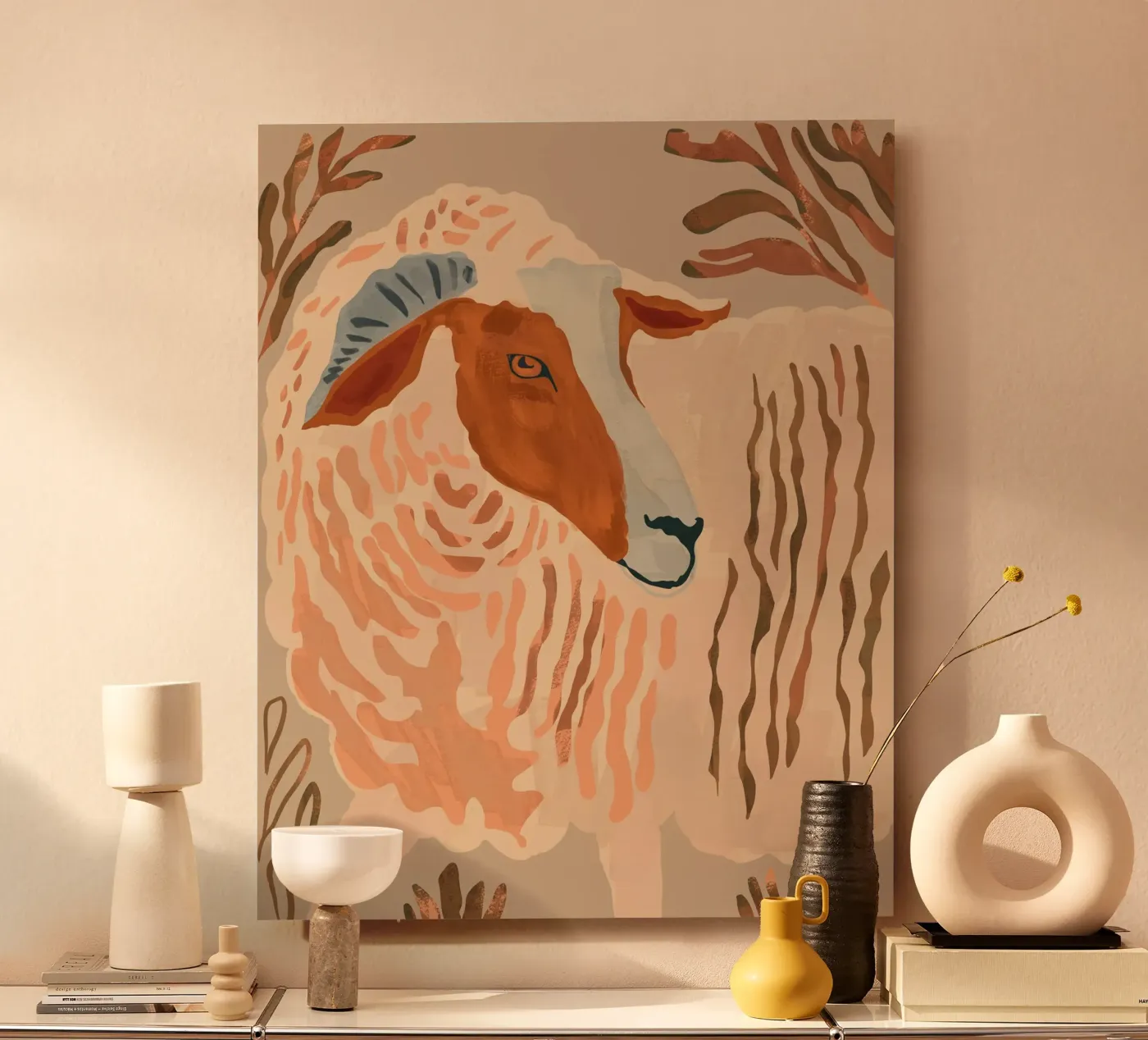 Abstract Rustic Ram 2 forex plate by ThingDesign