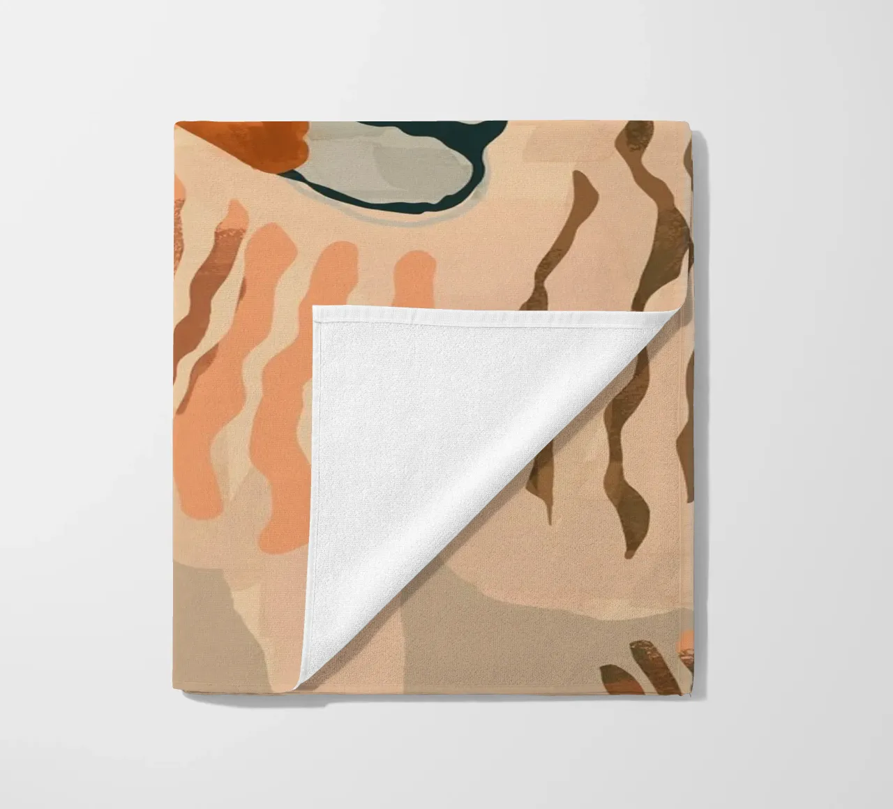 Ram rustico astratto 2 telo mare da ThingDesign