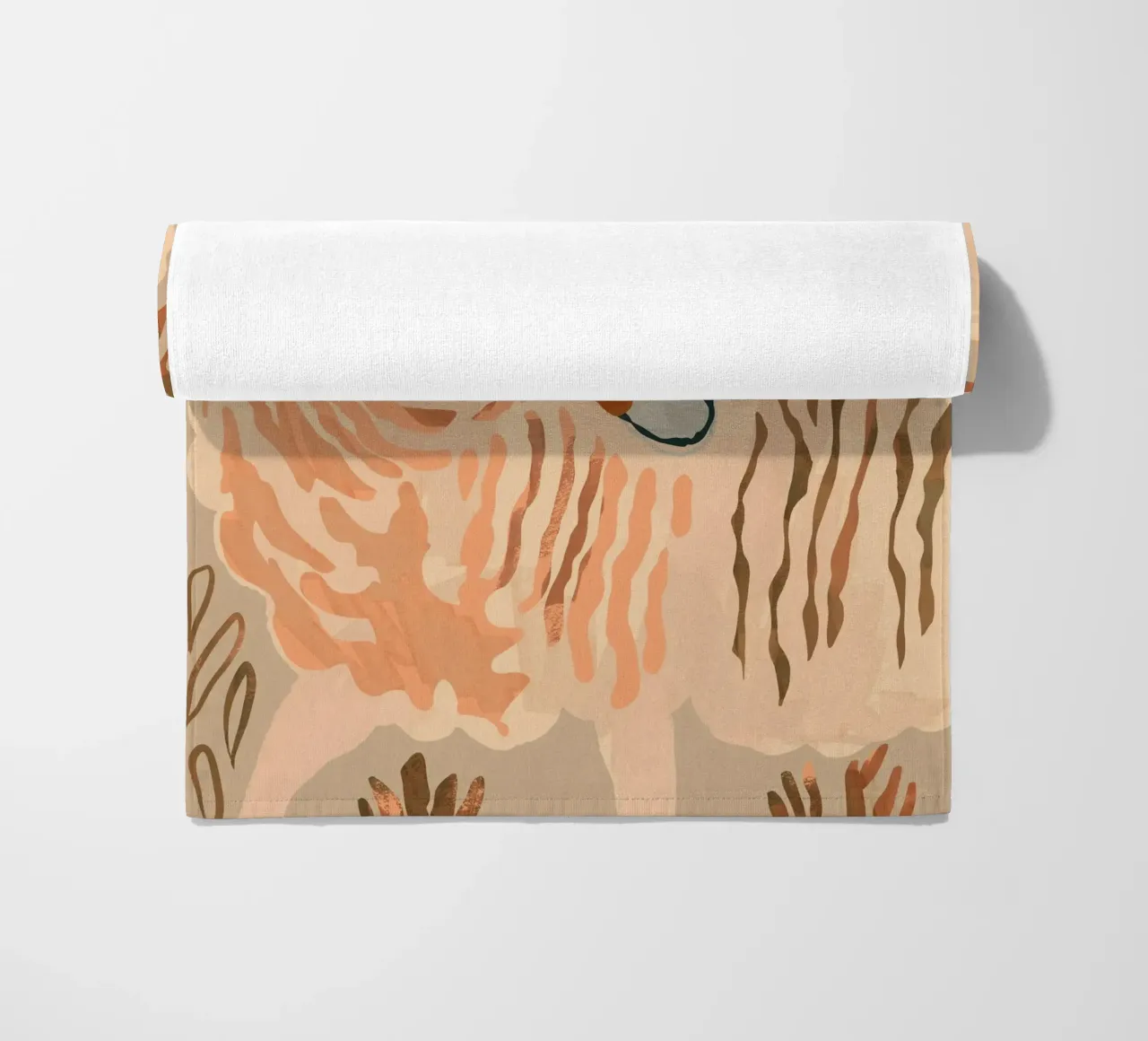 Ram rustico astratto 2 telo mare da ThingDesign