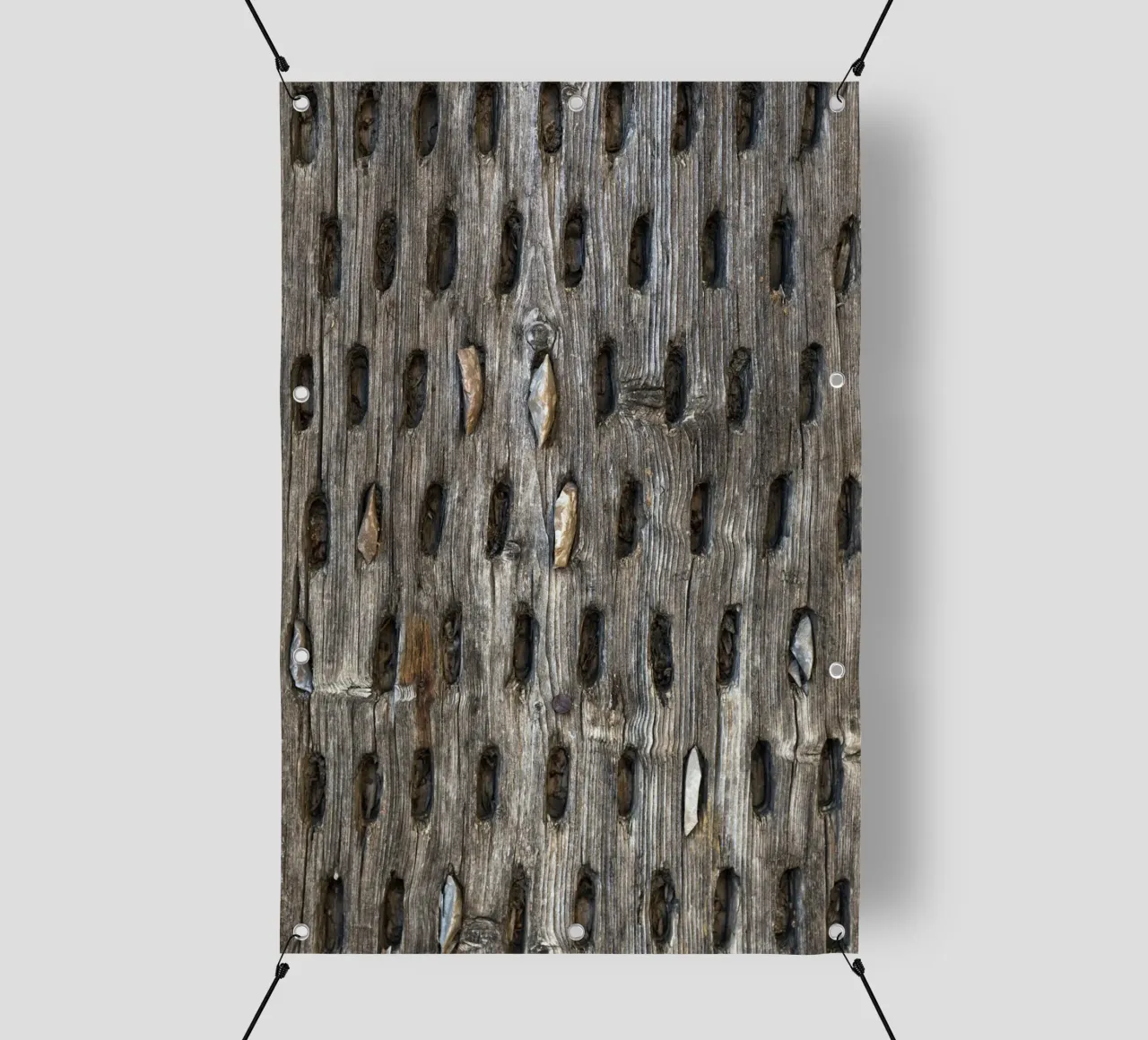 Timeless Arithmetic: Ancient Wooden Abacus telo in pvc da Curious Collections by Marielle Leenders