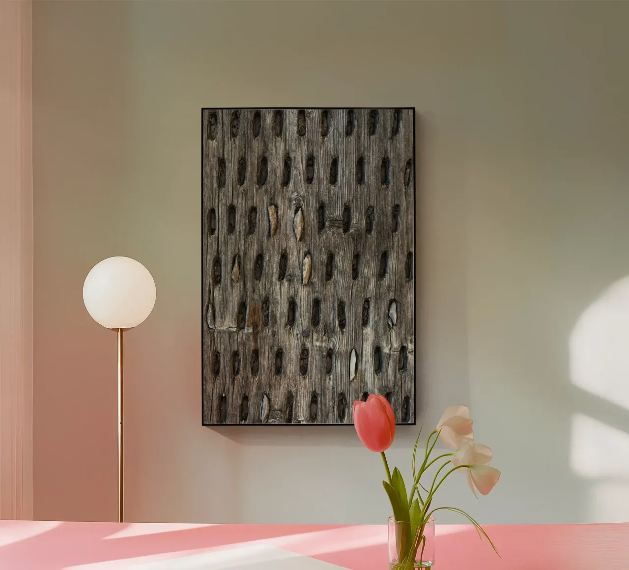 Timeless Arithmetic: Ancient Wooden Abacus metacrilato de Curious Collections by Marielle Leenders