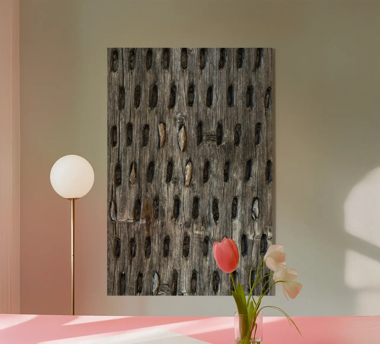 Timeless Arithmetic: Ancient Wooden Abacus metacrilato de Curious Collections by Marielle Leenders