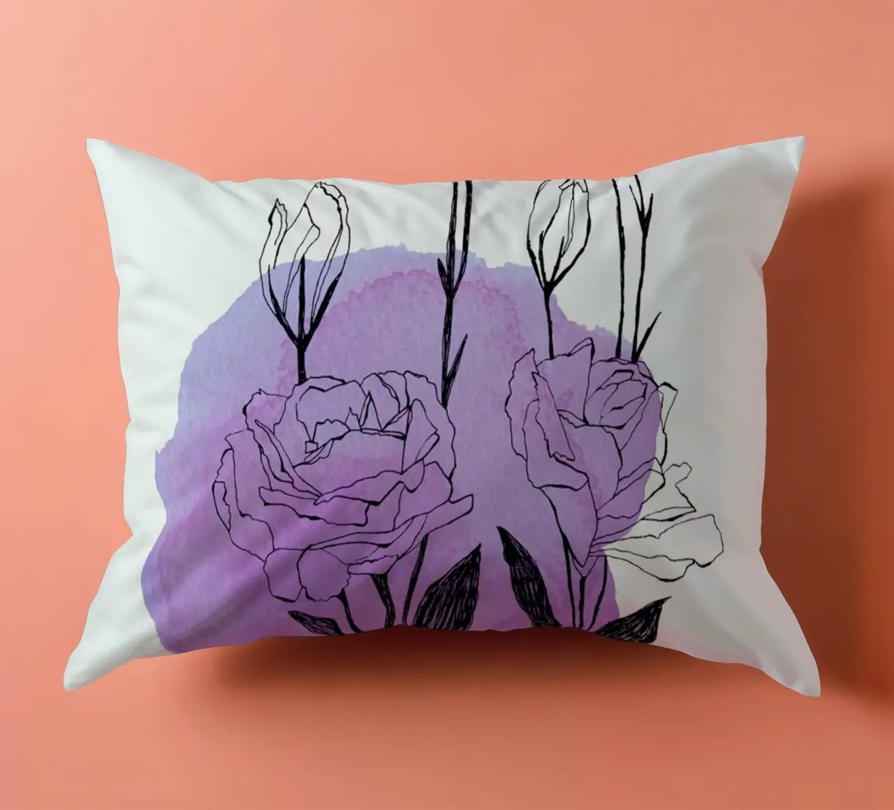 Lisianthus cuscino da Morgan Kendall