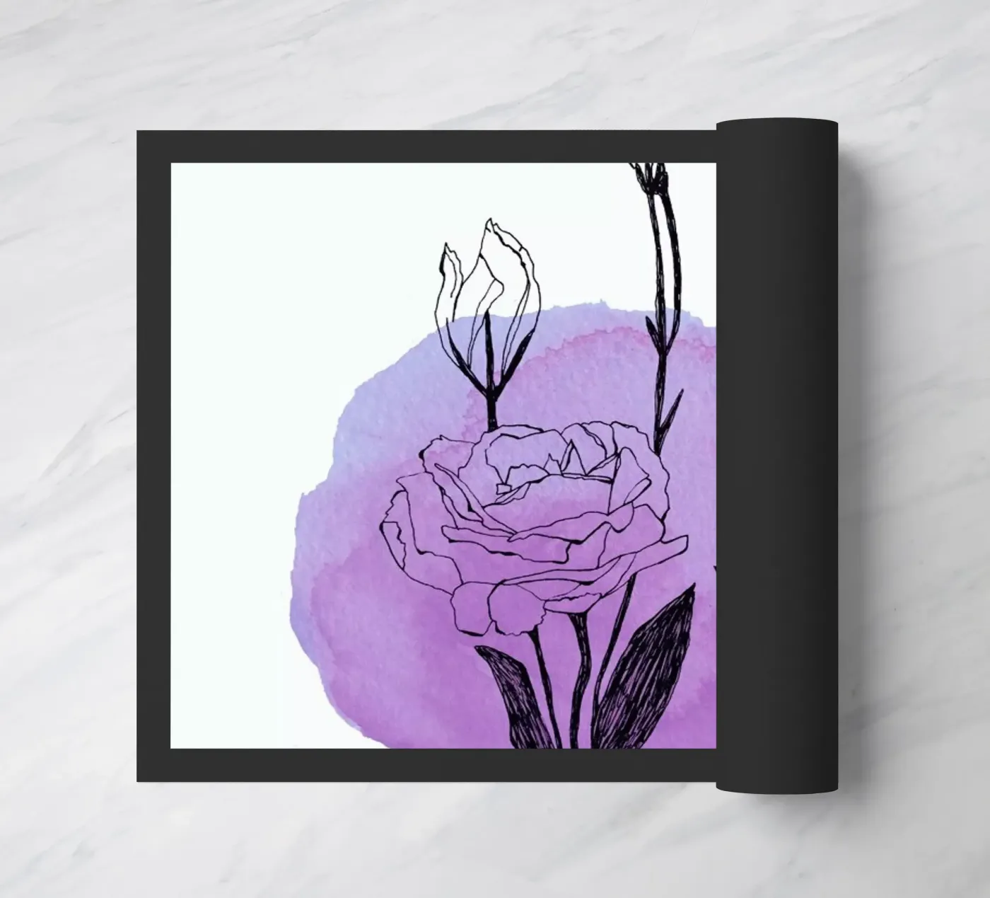 Lisianthus deurmat van Morgan Kendall