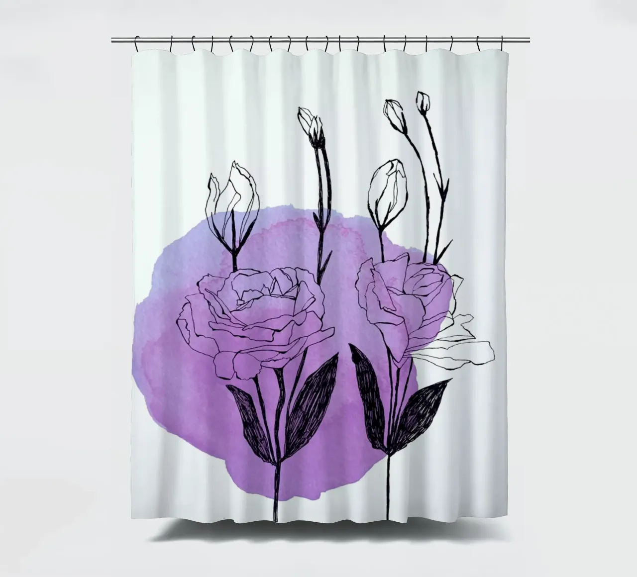Lisianthus tenda da doccia da Morgan Kendall