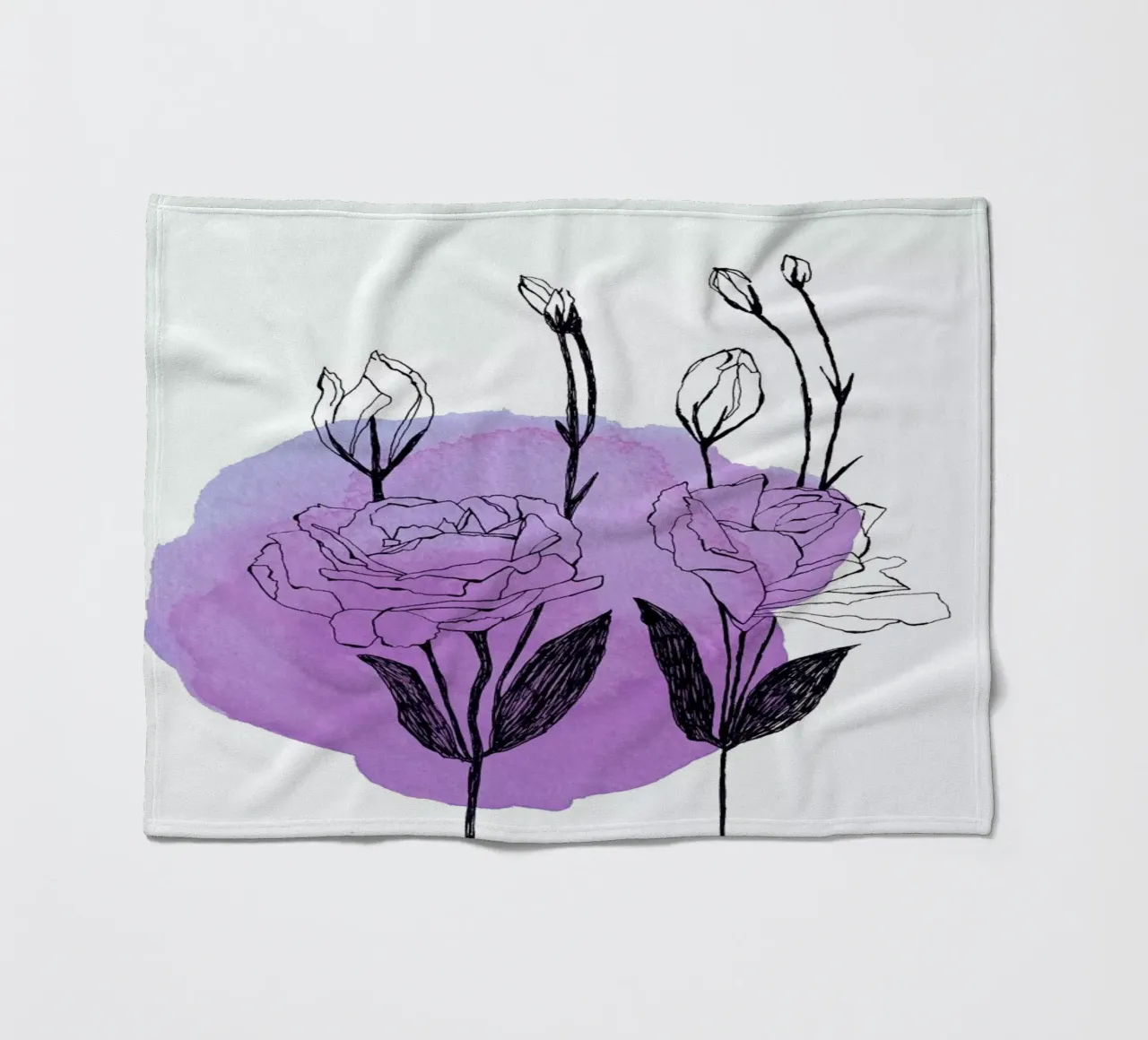 Lisianthus coperta in pile da Morgan Kendall