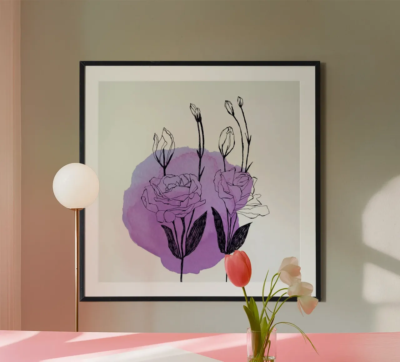 Lisianthus poster da Morgan Kendall