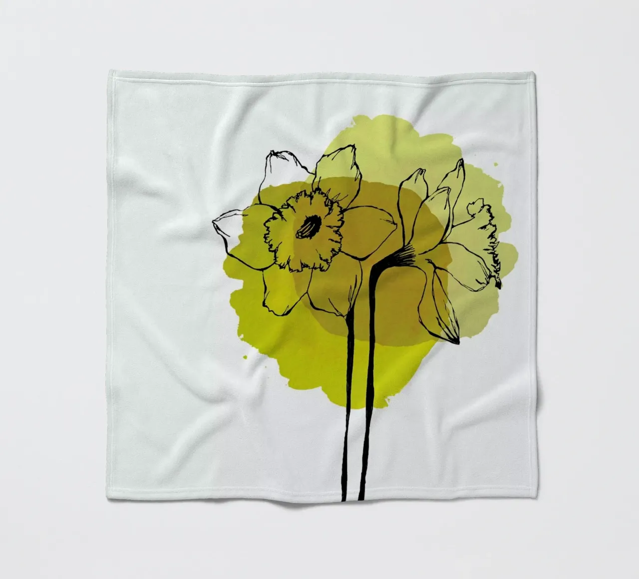 Yellow Daffodils coperta in pile da Morgan Kendall