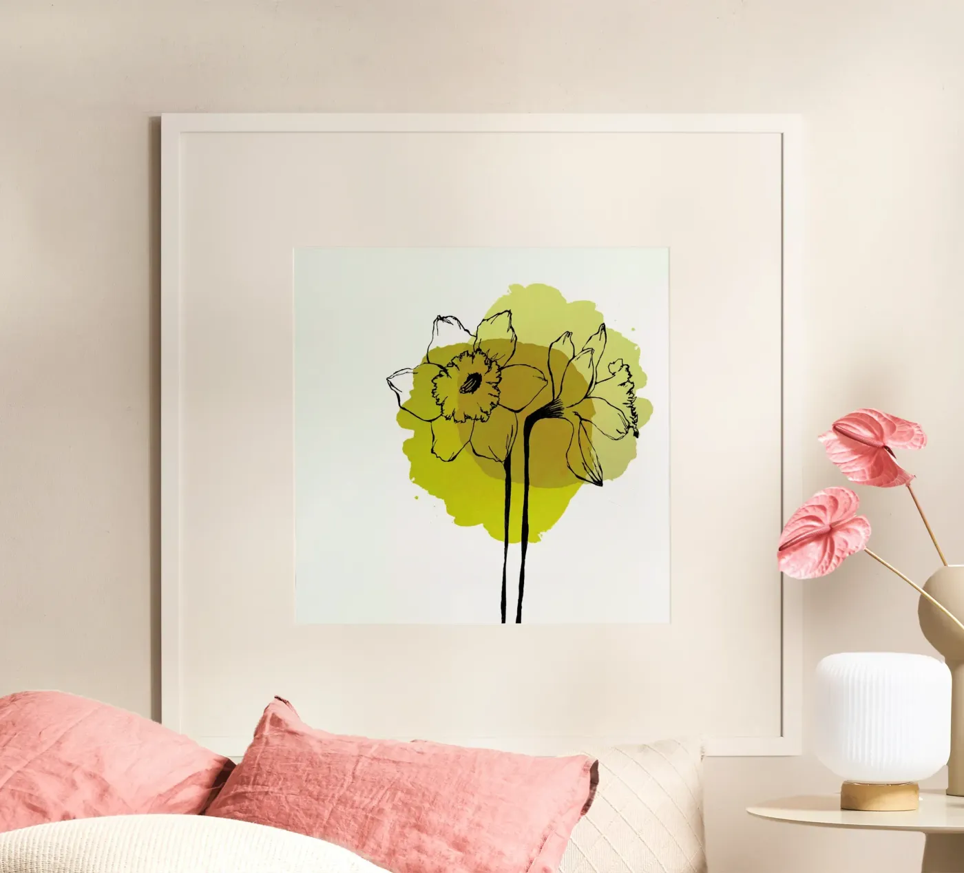 Yellow Daffodils poster da Morgan Kendall