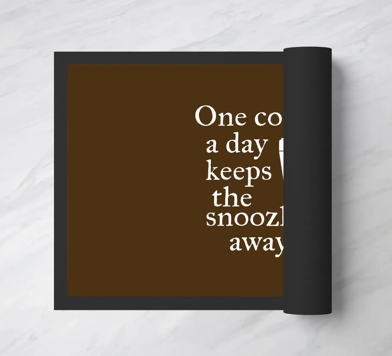 One coffee a day keeps the snoozles away zerbino da happieeagle