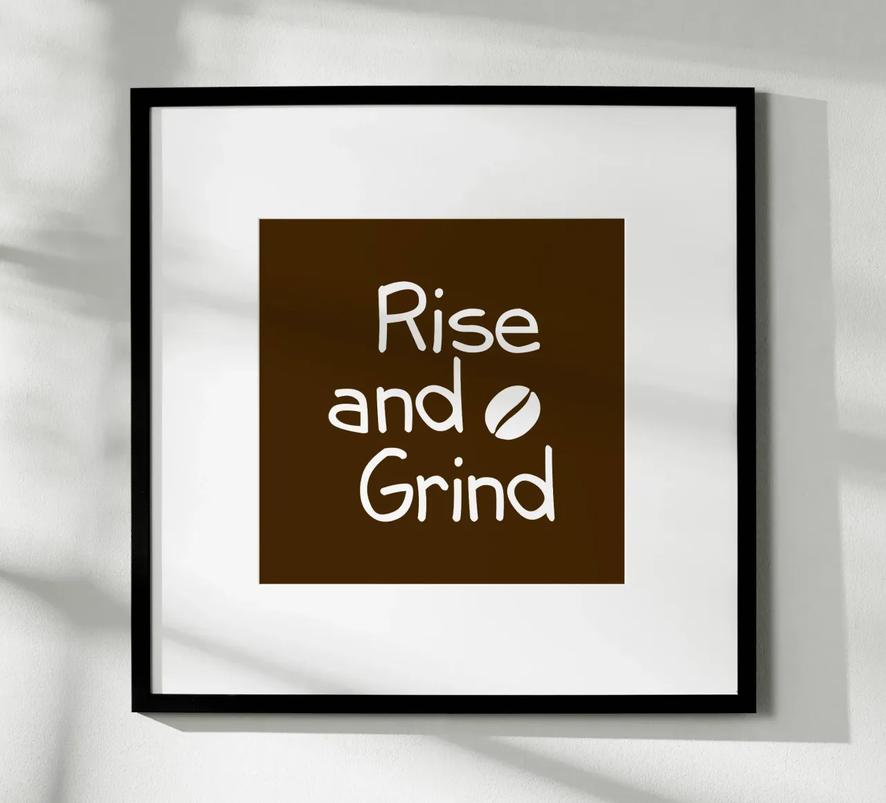 Rise and grind coffee poster da happieeagle