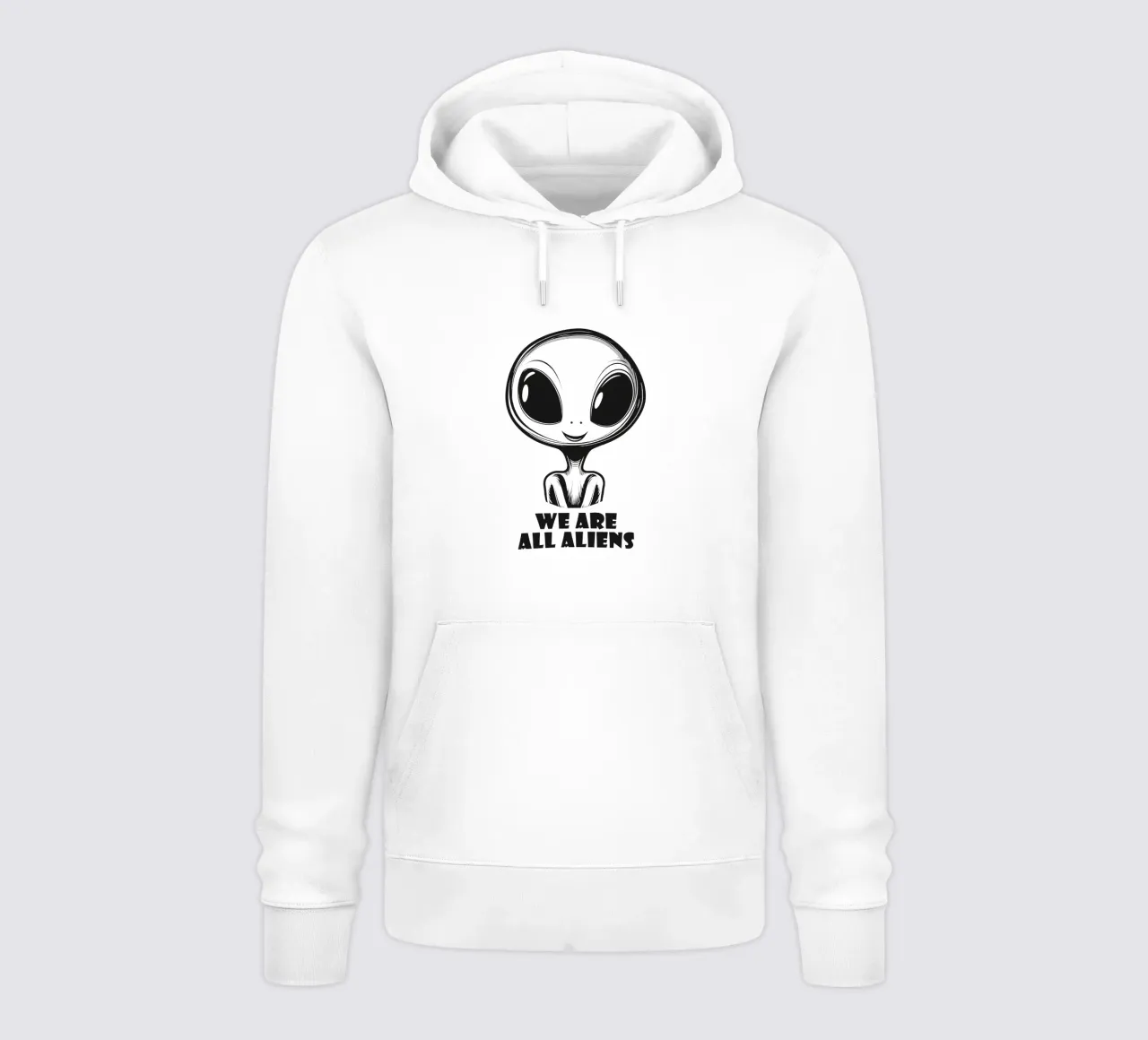 We are all Aliens | Sticker felpa con cappuccio da Autofocus