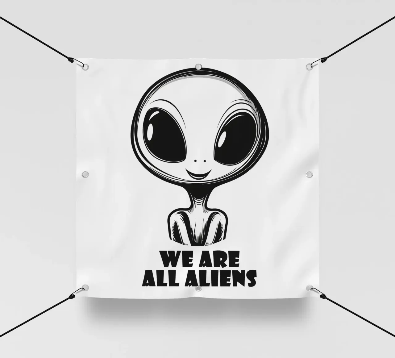 We are all Aliens | Sticker pvc cover by Autofocus