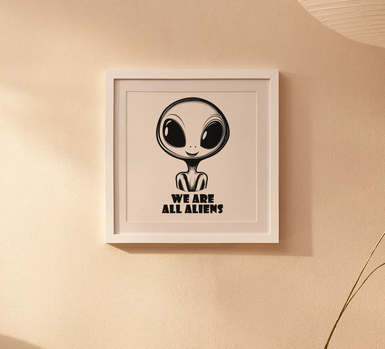 We are all Aliens | Sticker carta hahnemühle da Autofocus