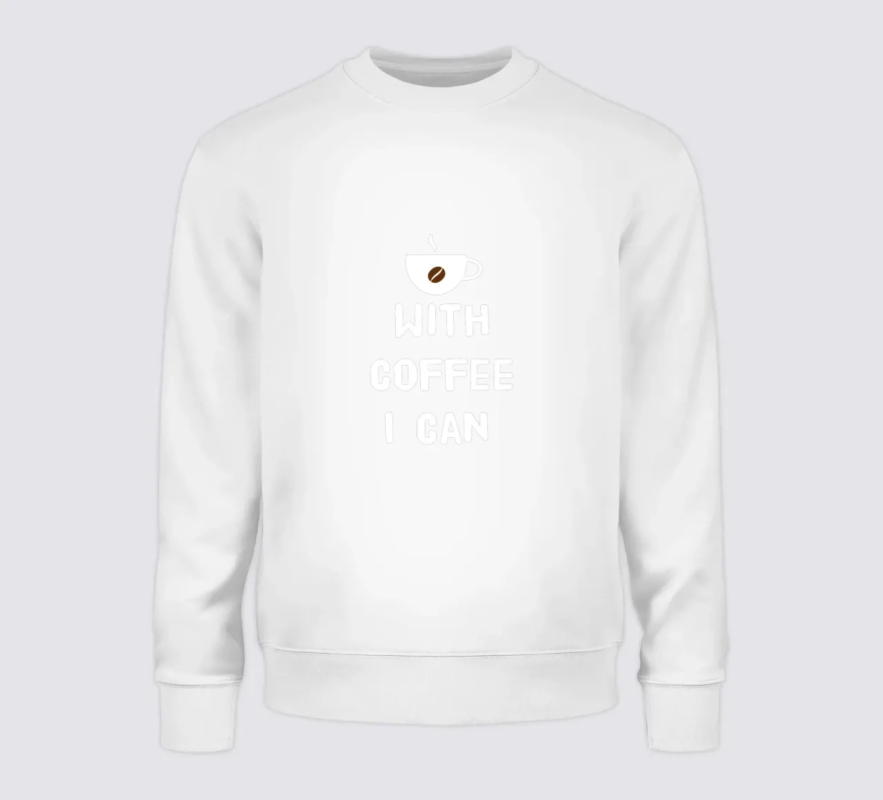 With coffee I can felpa da happieeagle