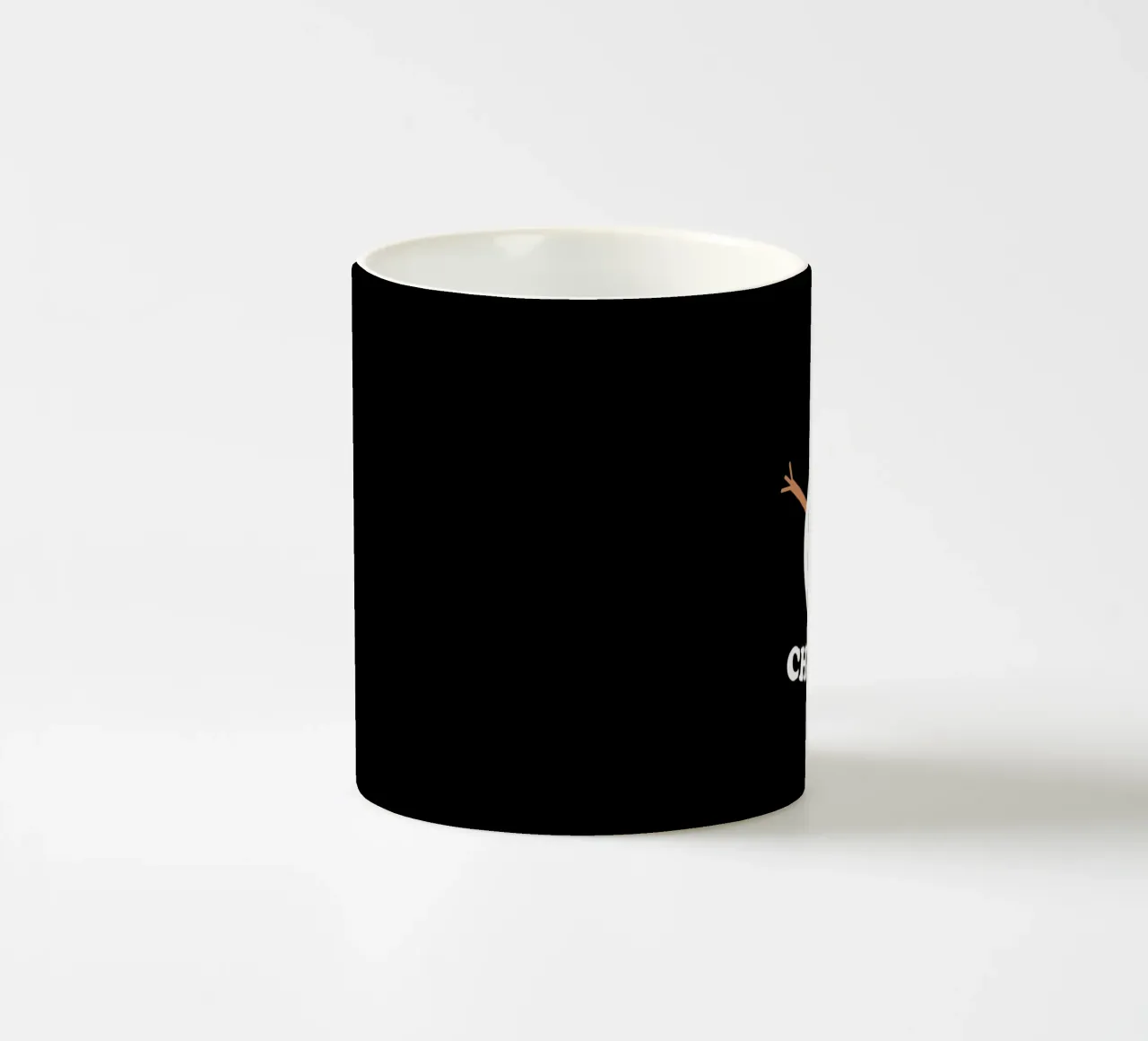 Chill out funny winter snowman tazza in ceramica da happieeagle