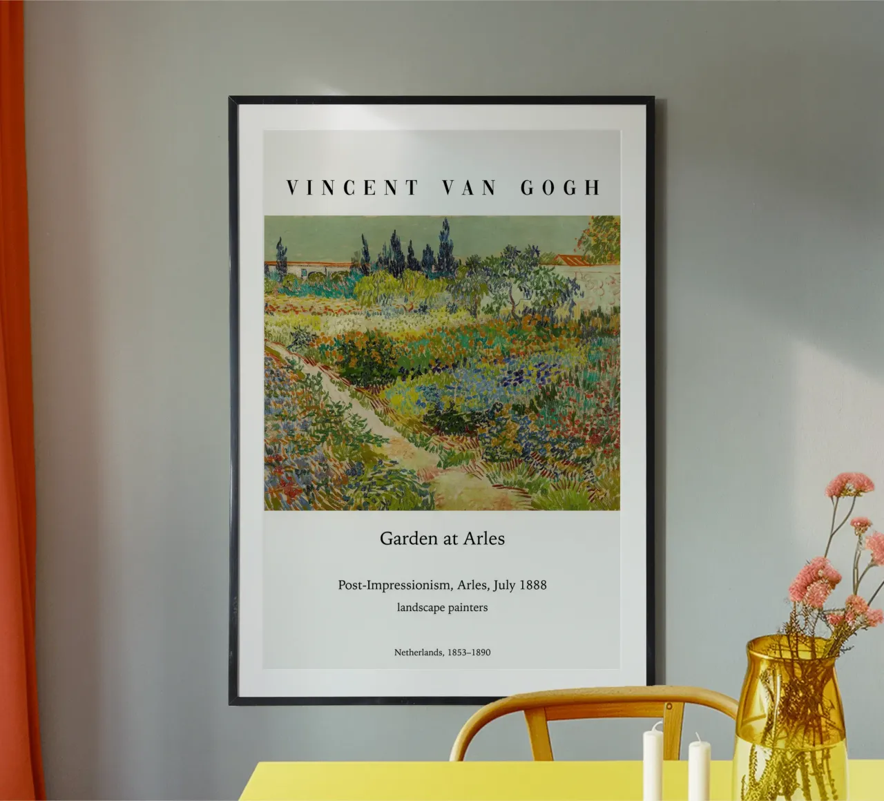 Van Gogh - Giardino di Arles poster da Carinaprint