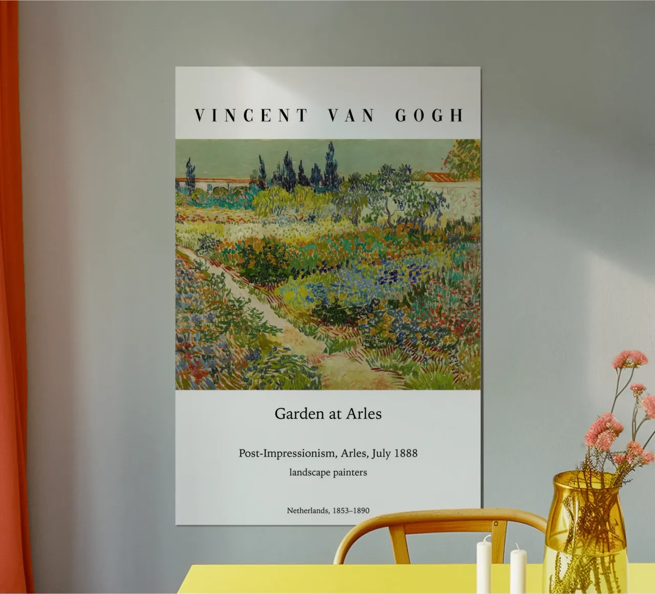 Van Gogh - Giardino di Arles poster da Carinaprint