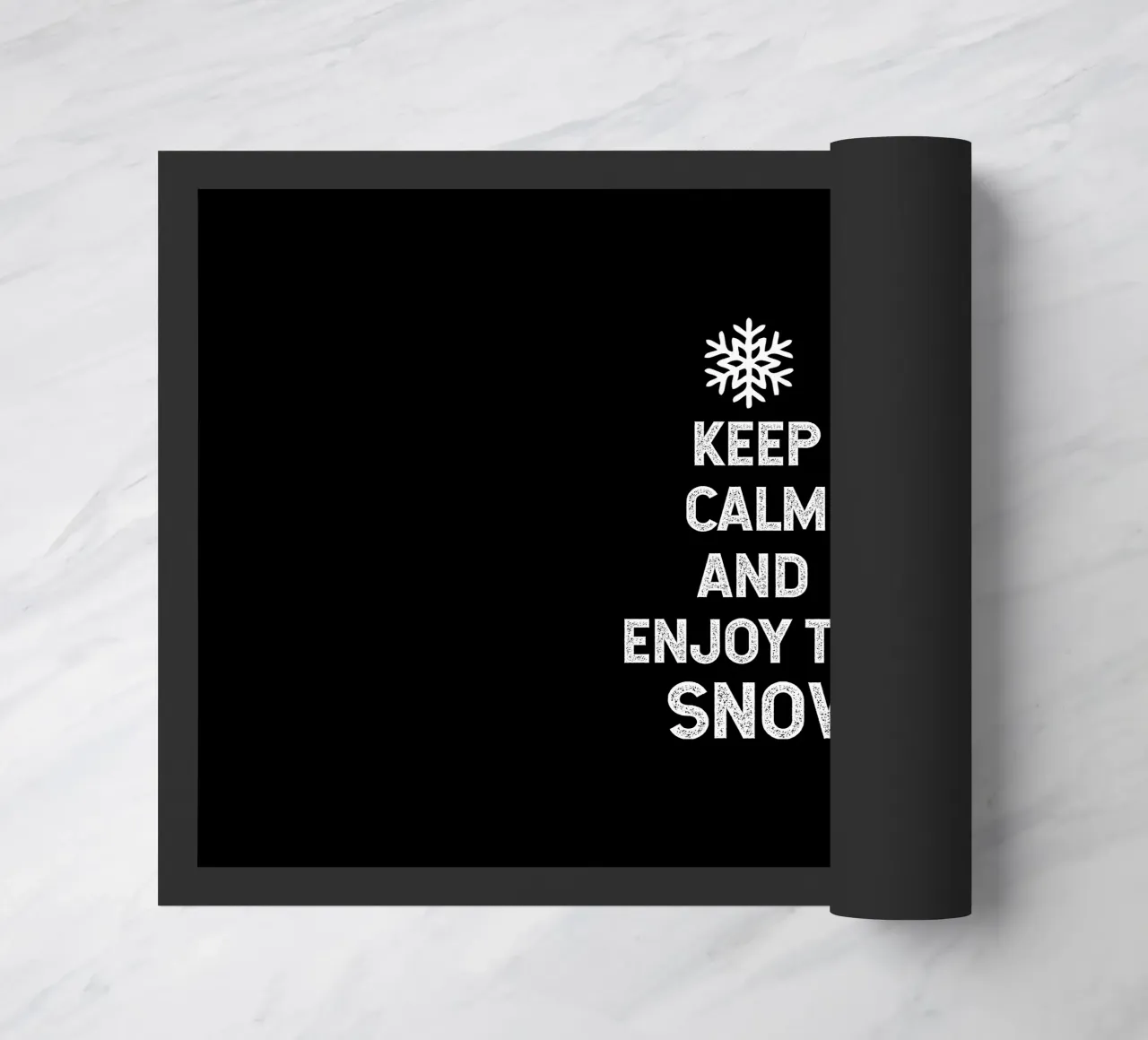 keep calm and enjoy the snow zerbino da happieeagle
