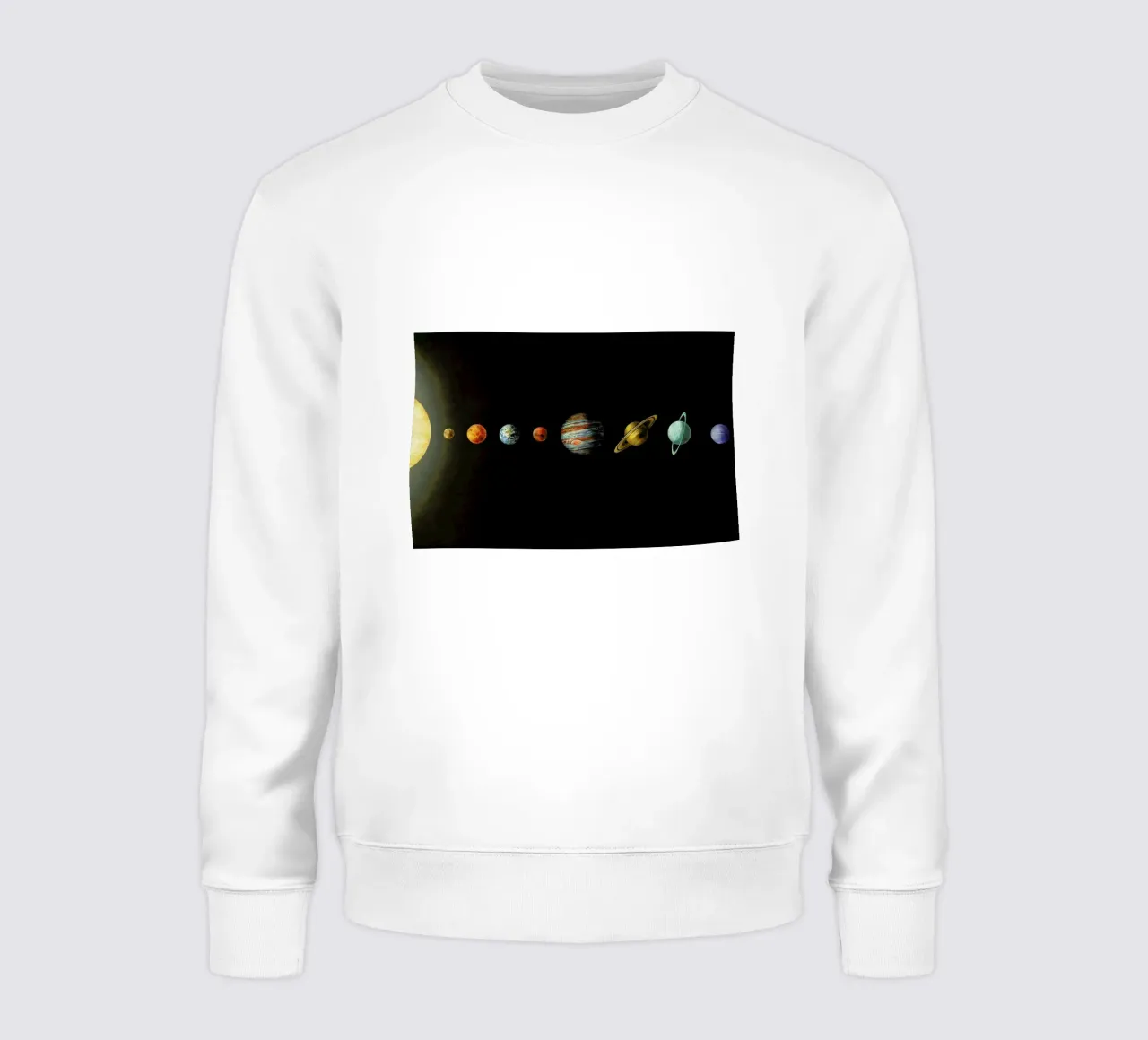 Solar system Sweatshirt von Terry Fan