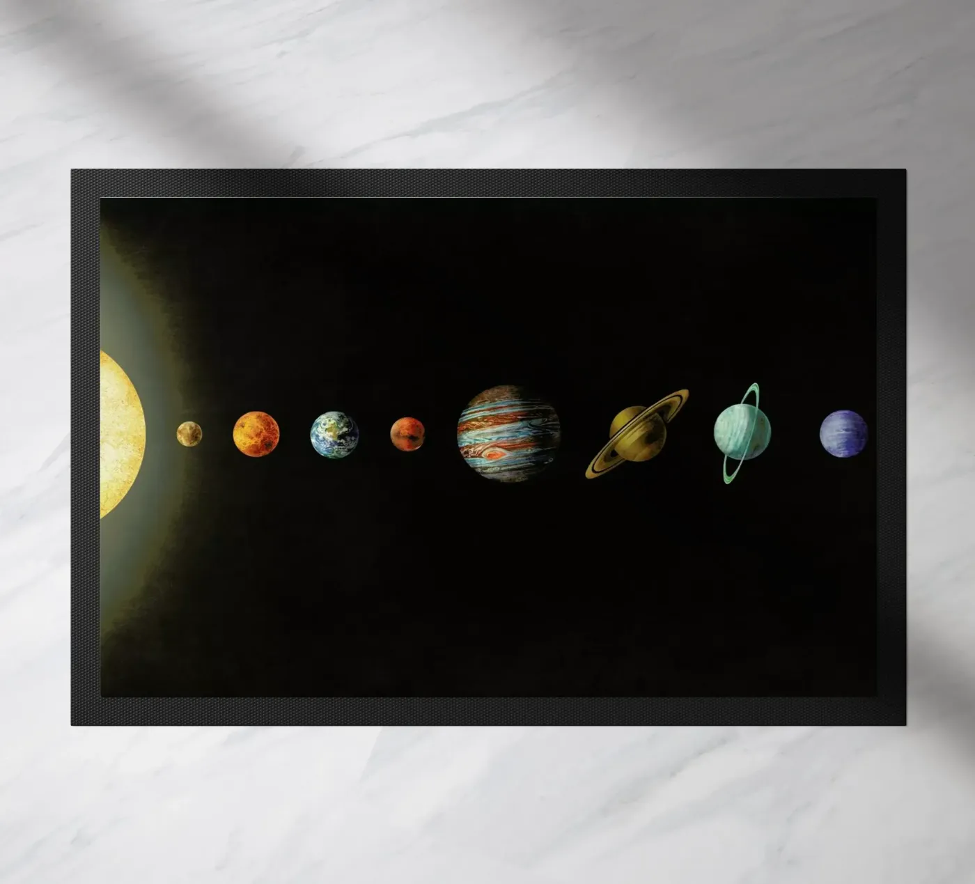 Solar system deurmat van Terry Fan