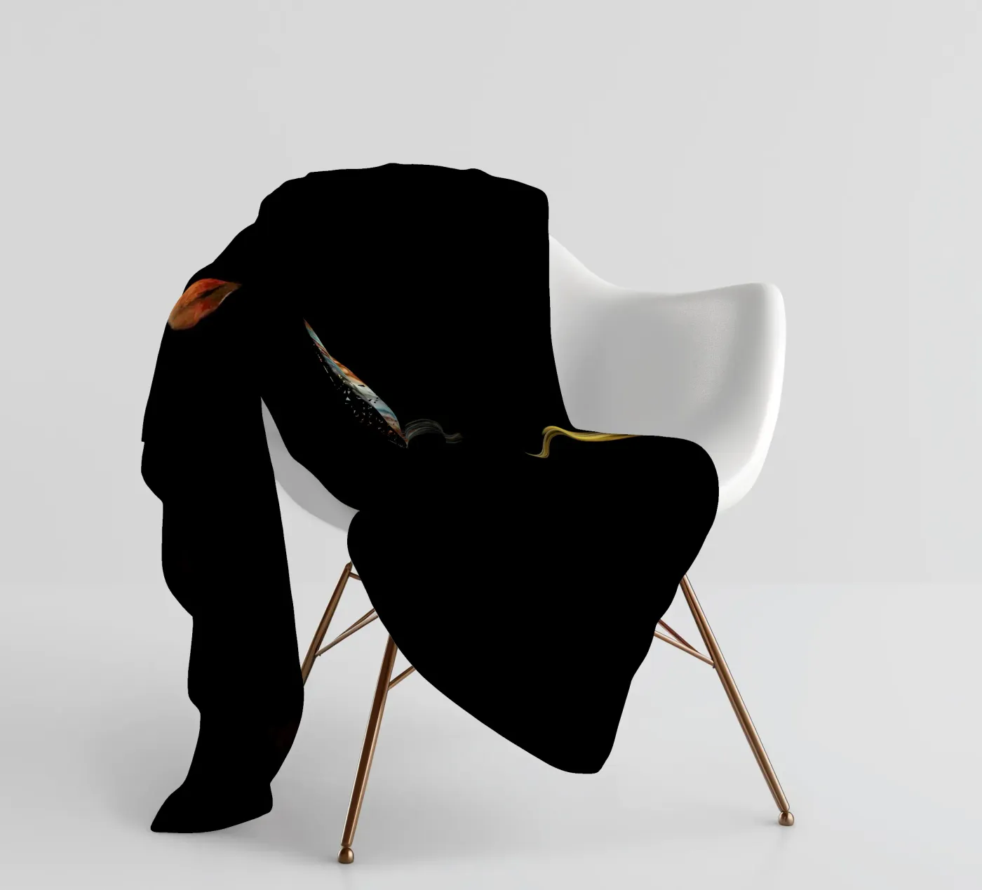 Solar system Fleecedecke von Terry Fan