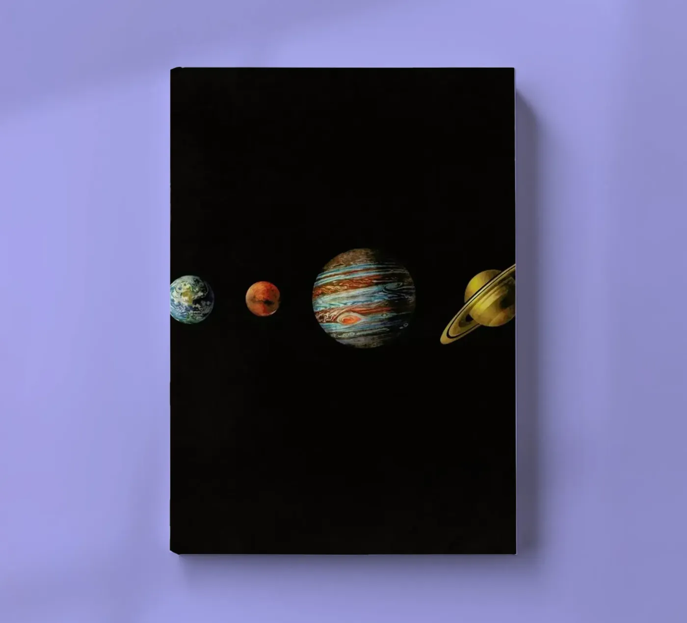 Solar system notebook by Terry Fan