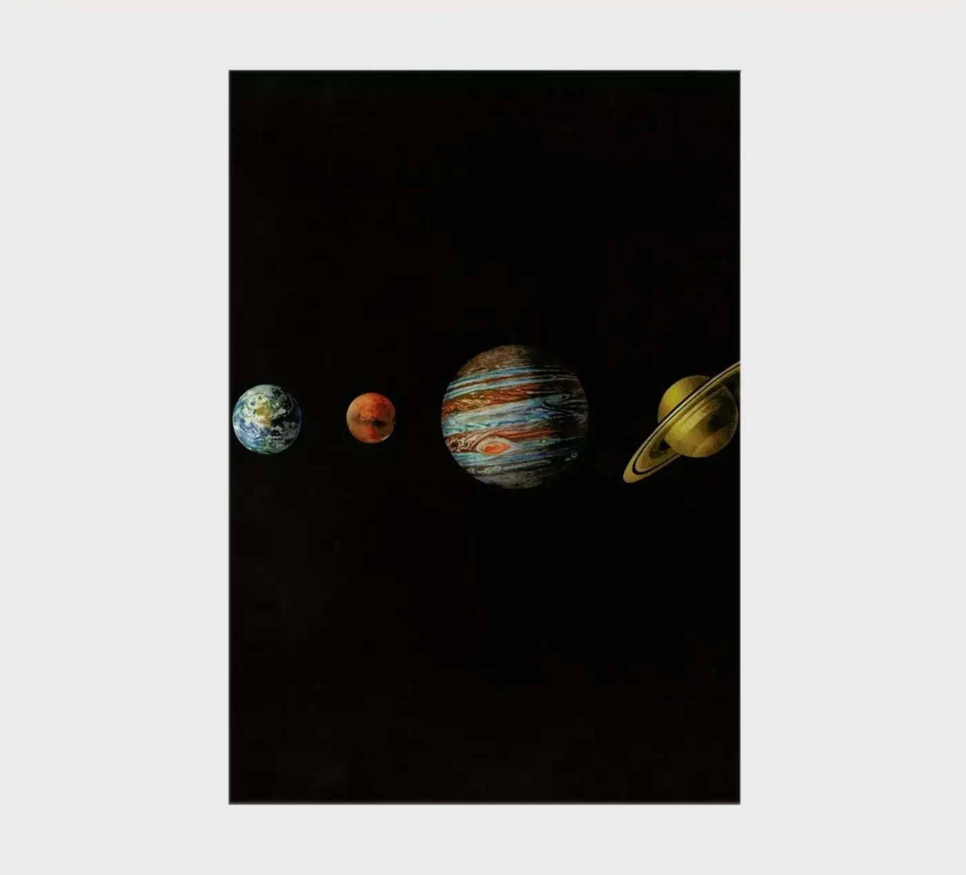 Solar system notebook by Terry Fan