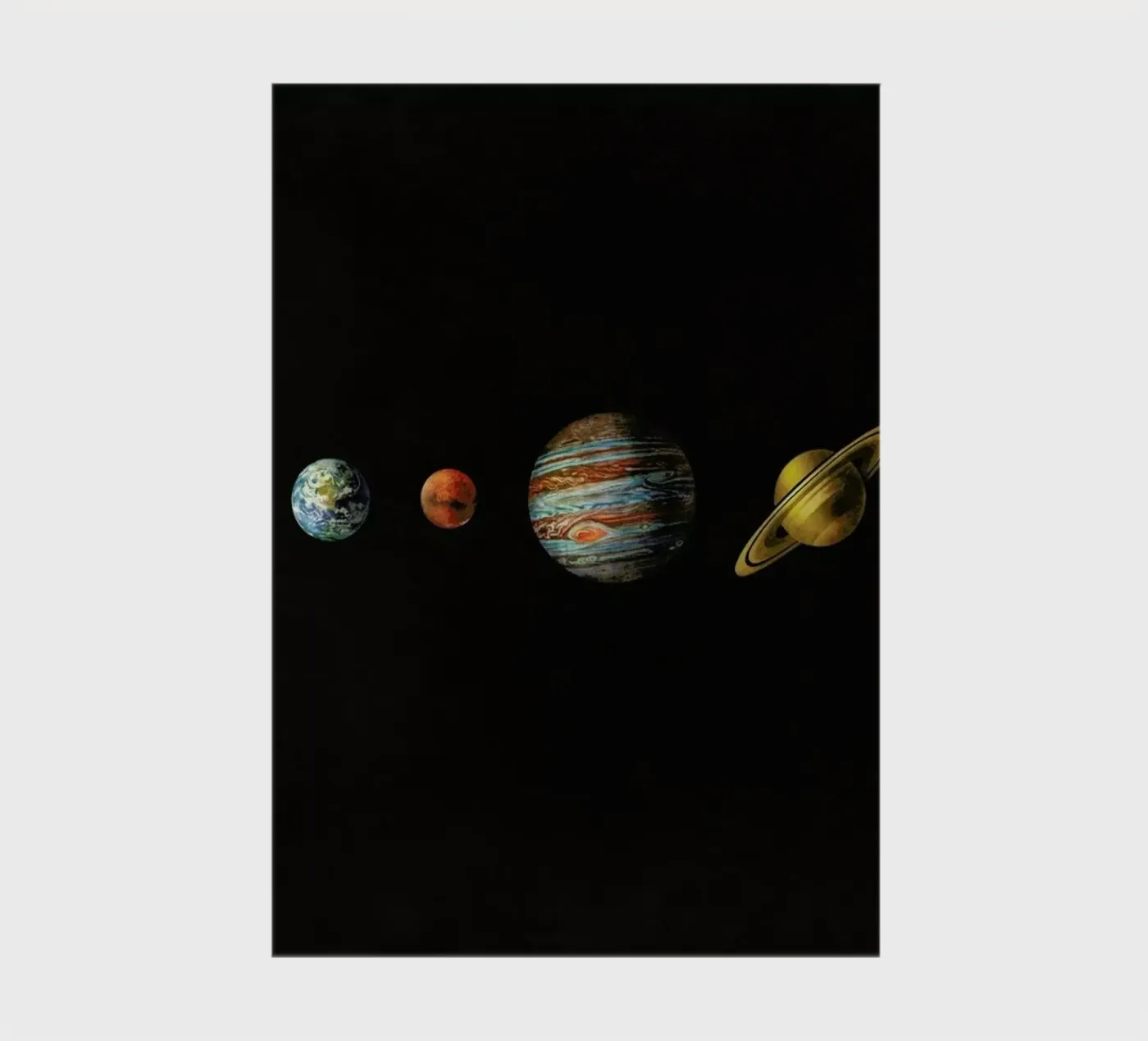 Solar system notebook by Terry Fan