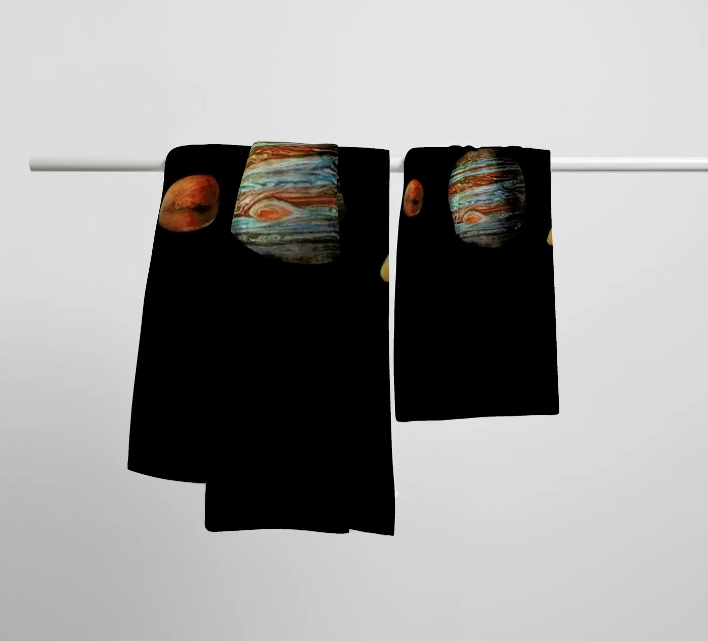 Solar system badhanddoek van Terry Fan