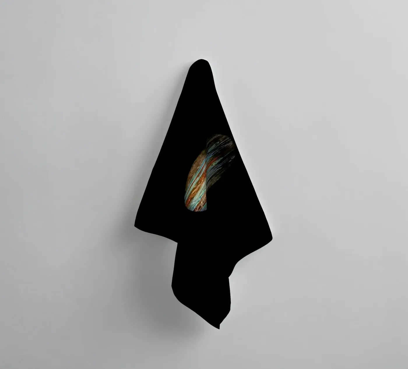 Solar system badhanddoek van Terry Fan