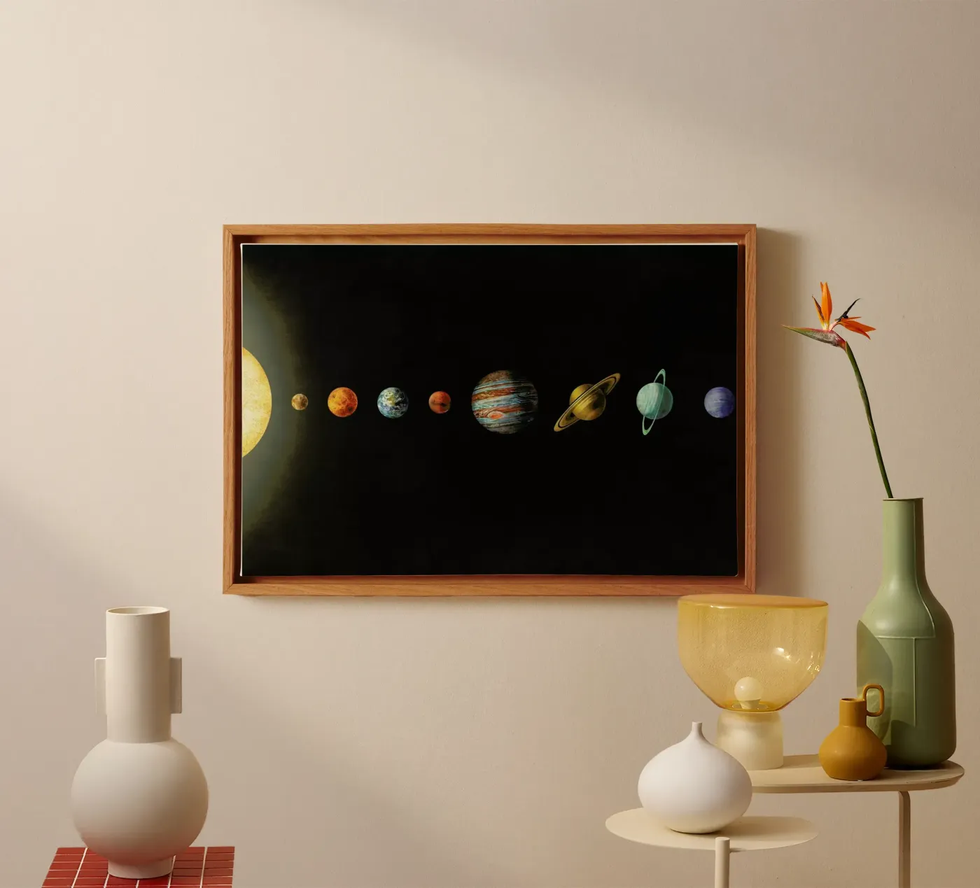 Solar system tela da Terry Fan