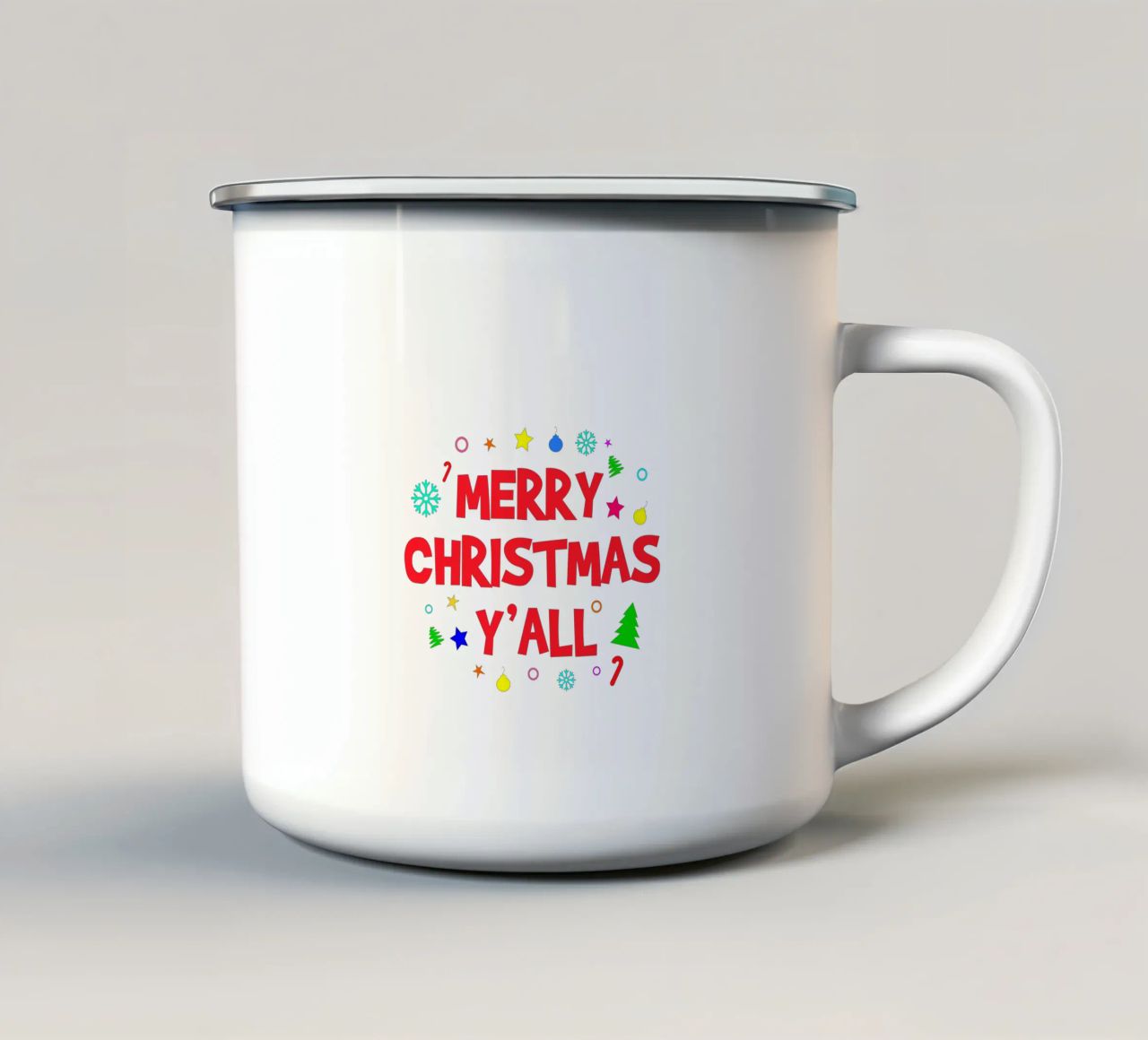 Merry christmas y'all tazza in smalto da happieeagle