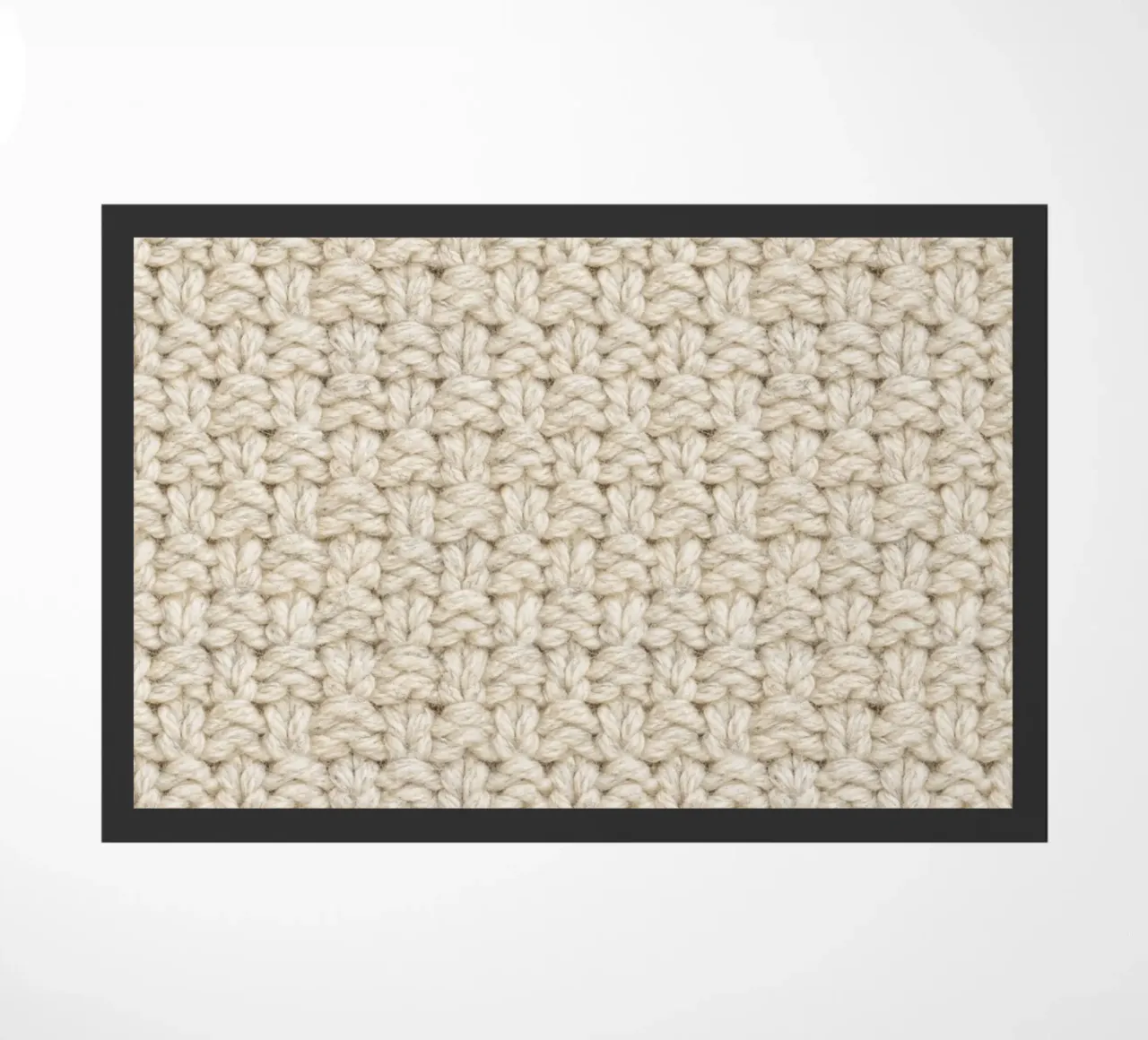 Morbida semplicità: Modello a maglia bianca zerbino da Curious Collections by Marielle Leenders