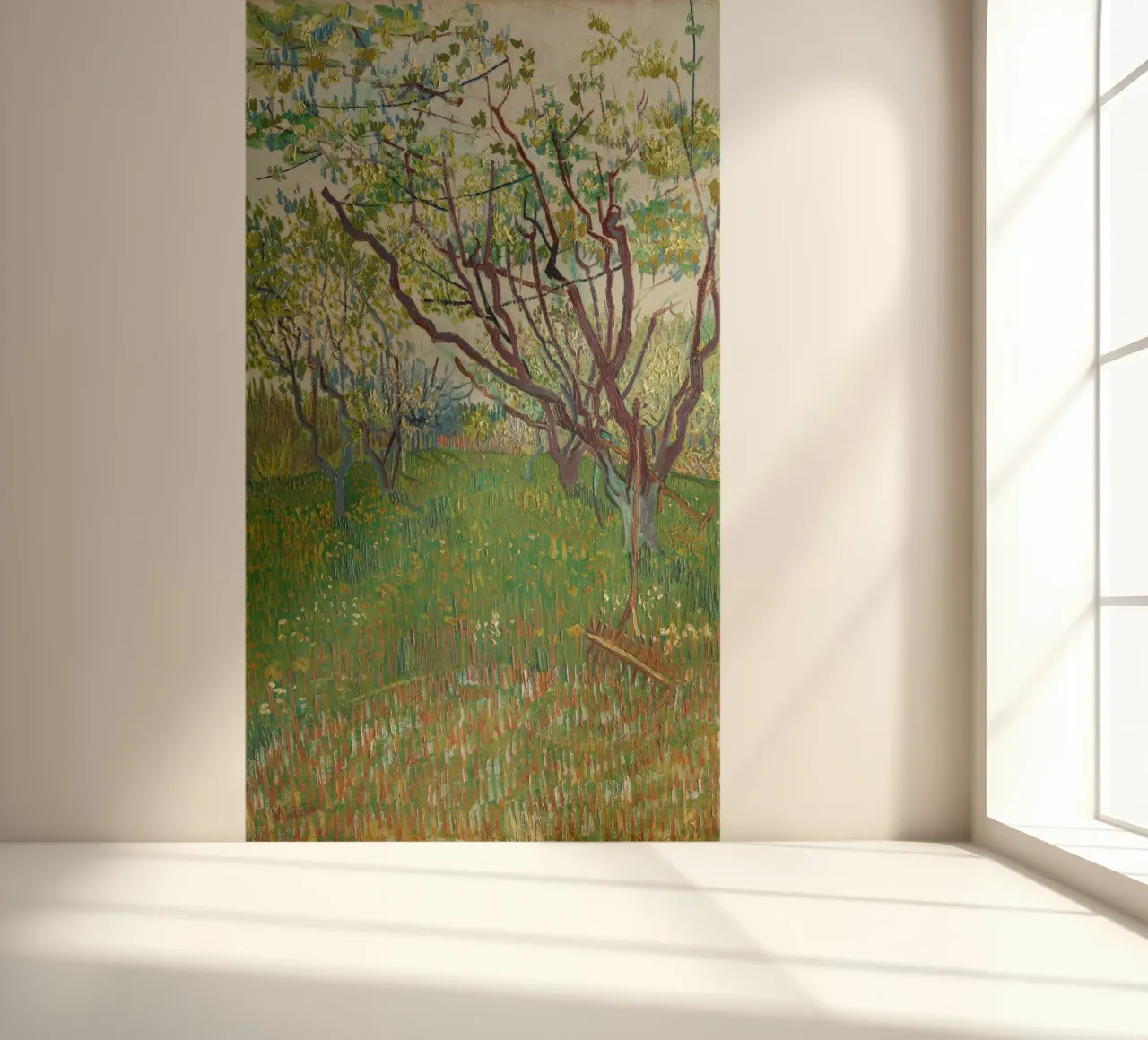 van Gogh blossoming orchard photo wallpaper by Carinaprint