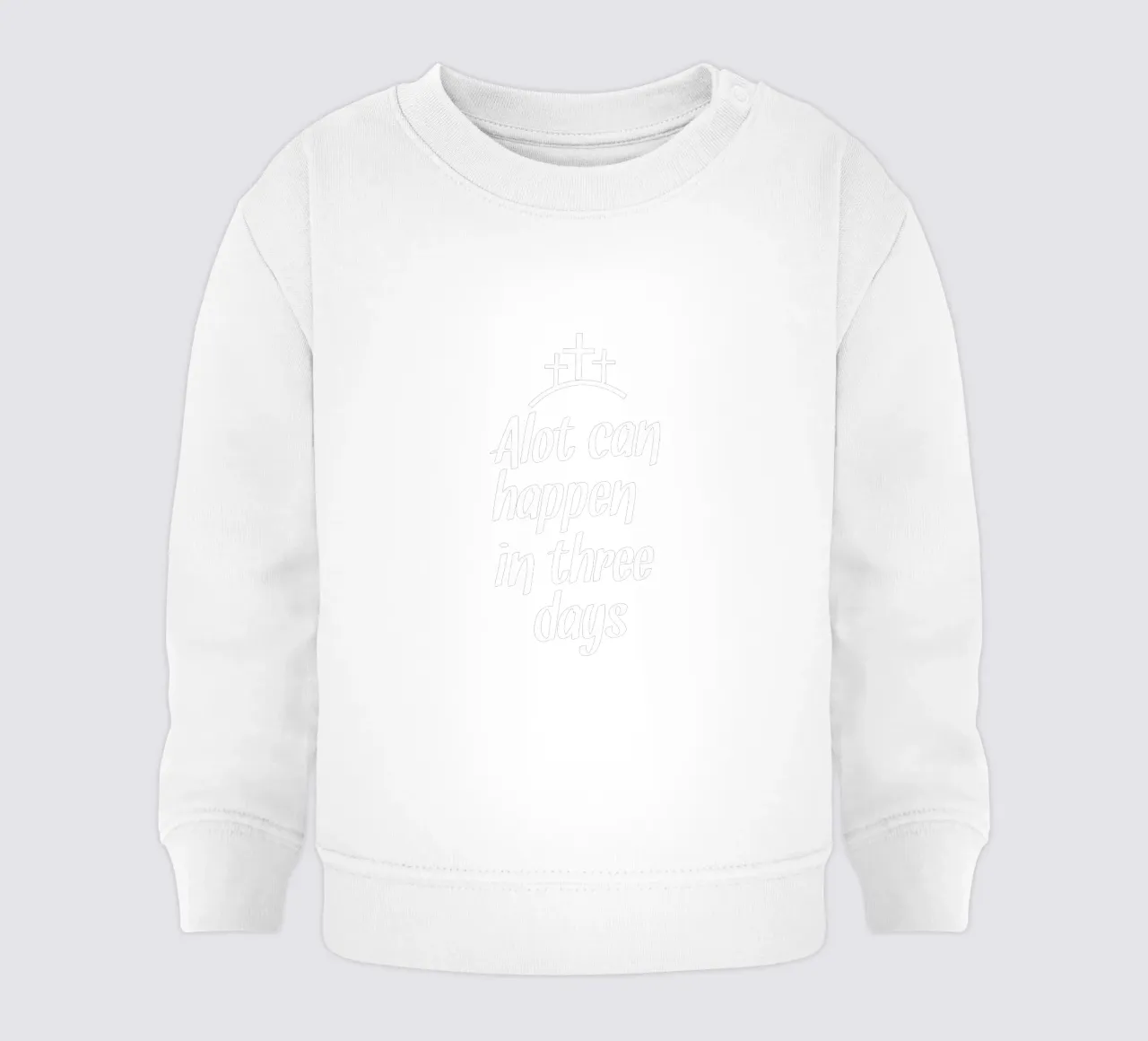 Alot can happen in 3 days sudadera de bebé de happieeagle
