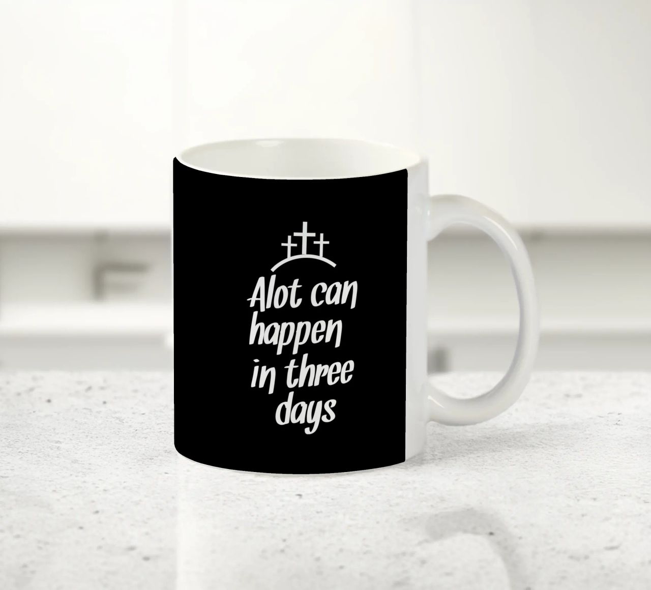 Alot can happen in 3 days tazza in ceramica da happieeagle