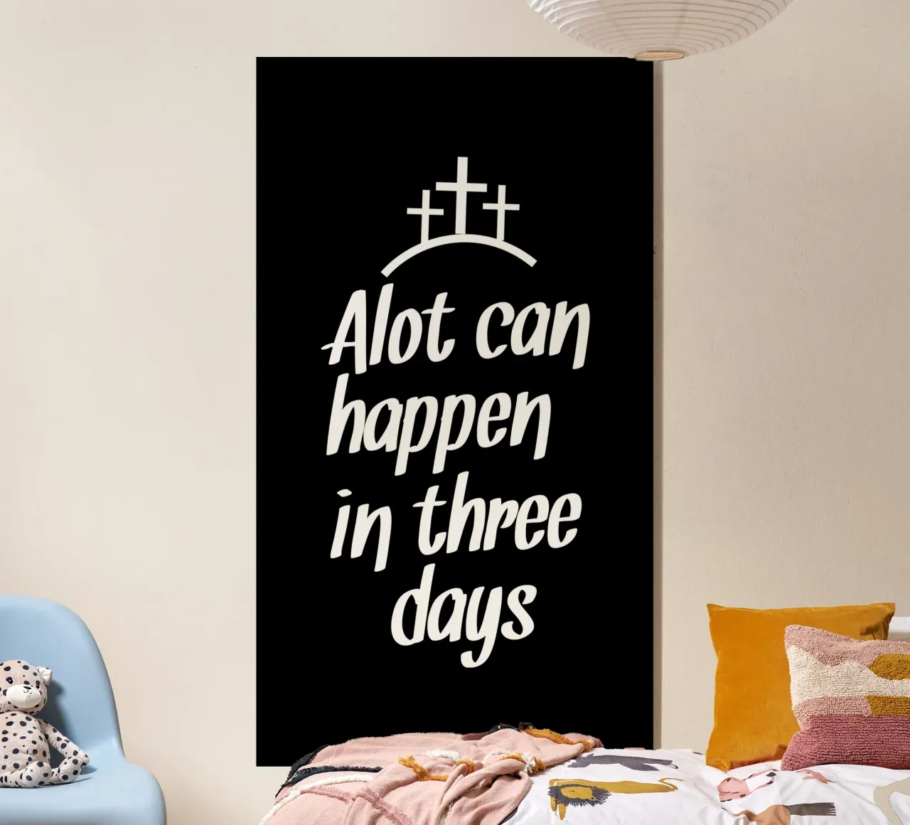 Alot can happen in 3 days plexiglass da happieeagle