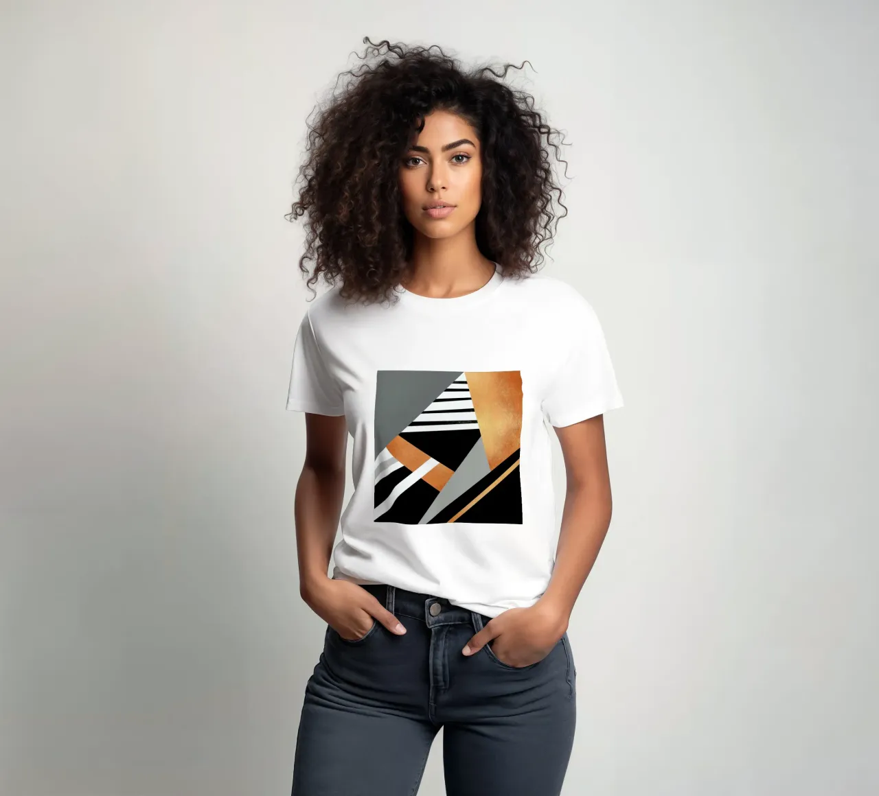 Geometric Combination t-shirt da Elisabeth Fredriksson
