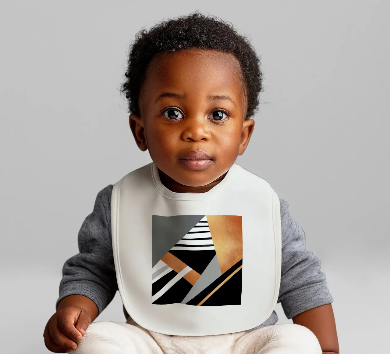 Geometric Combination bavaglino da Elisabeth Fredriksson