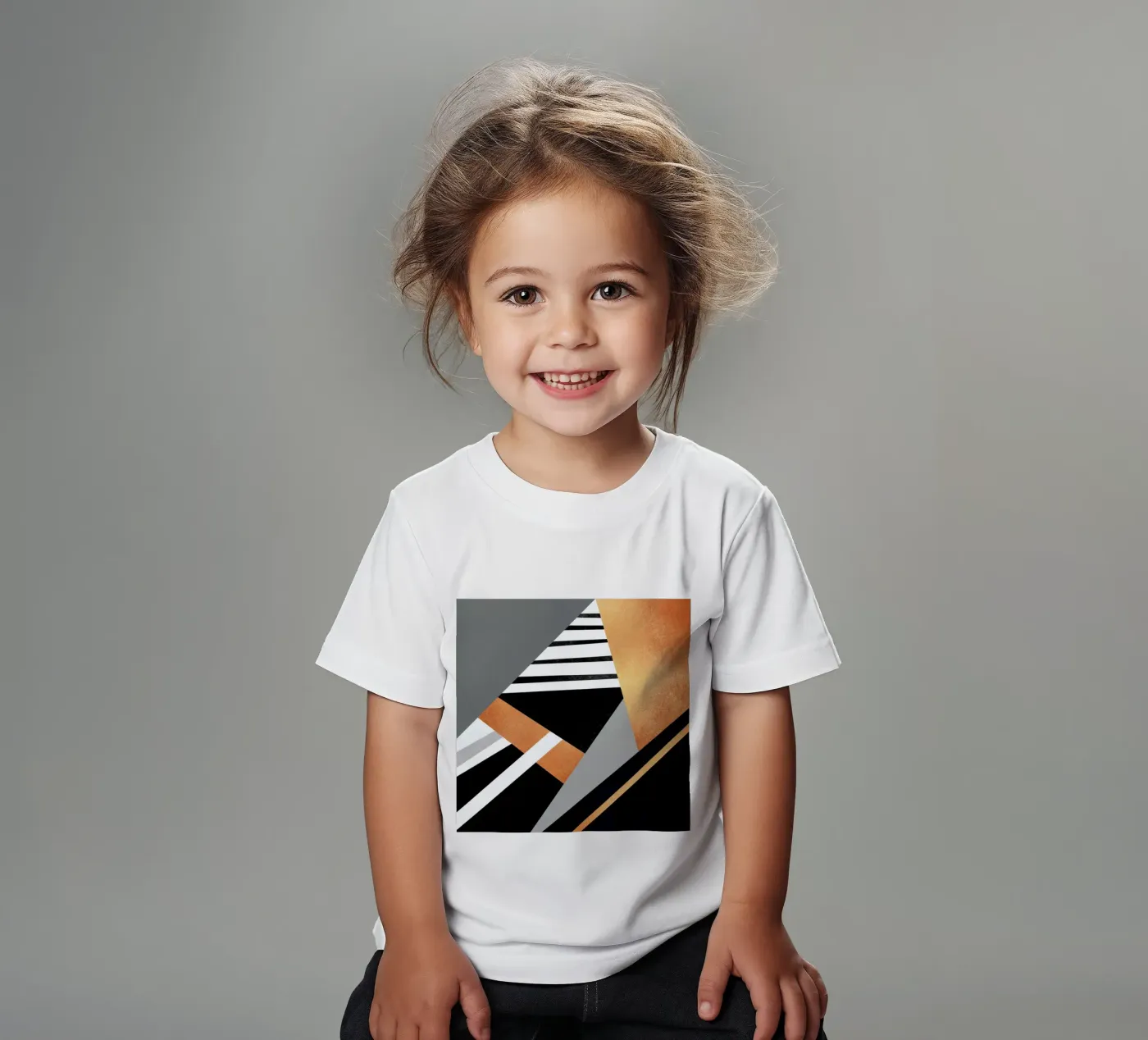 Geometric Combination t-shirt bambini da Elisabeth Fredriksson