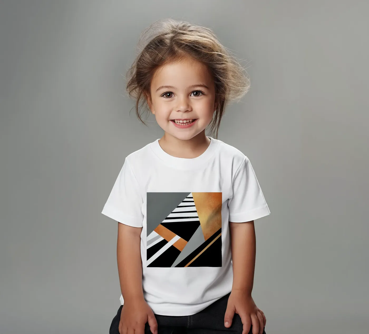 Geometric Combination t-shirt bambini da Elisabeth Fredriksson