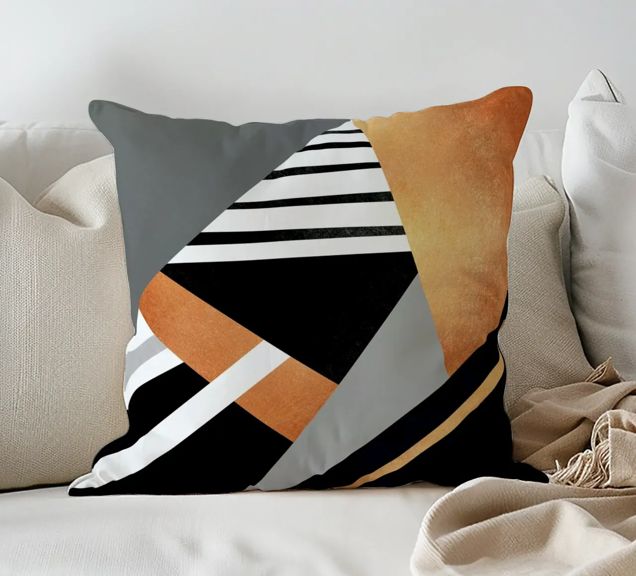 Geometric Combination cuscino da Elisabeth Fredriksson