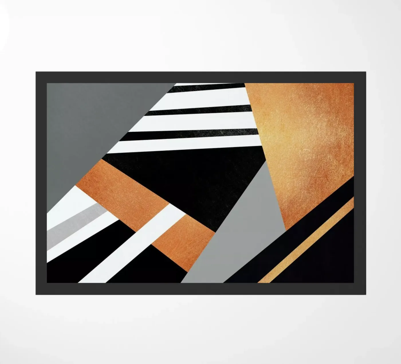 Geometric Combination Fußmatte von Elisabeth Fredriksson