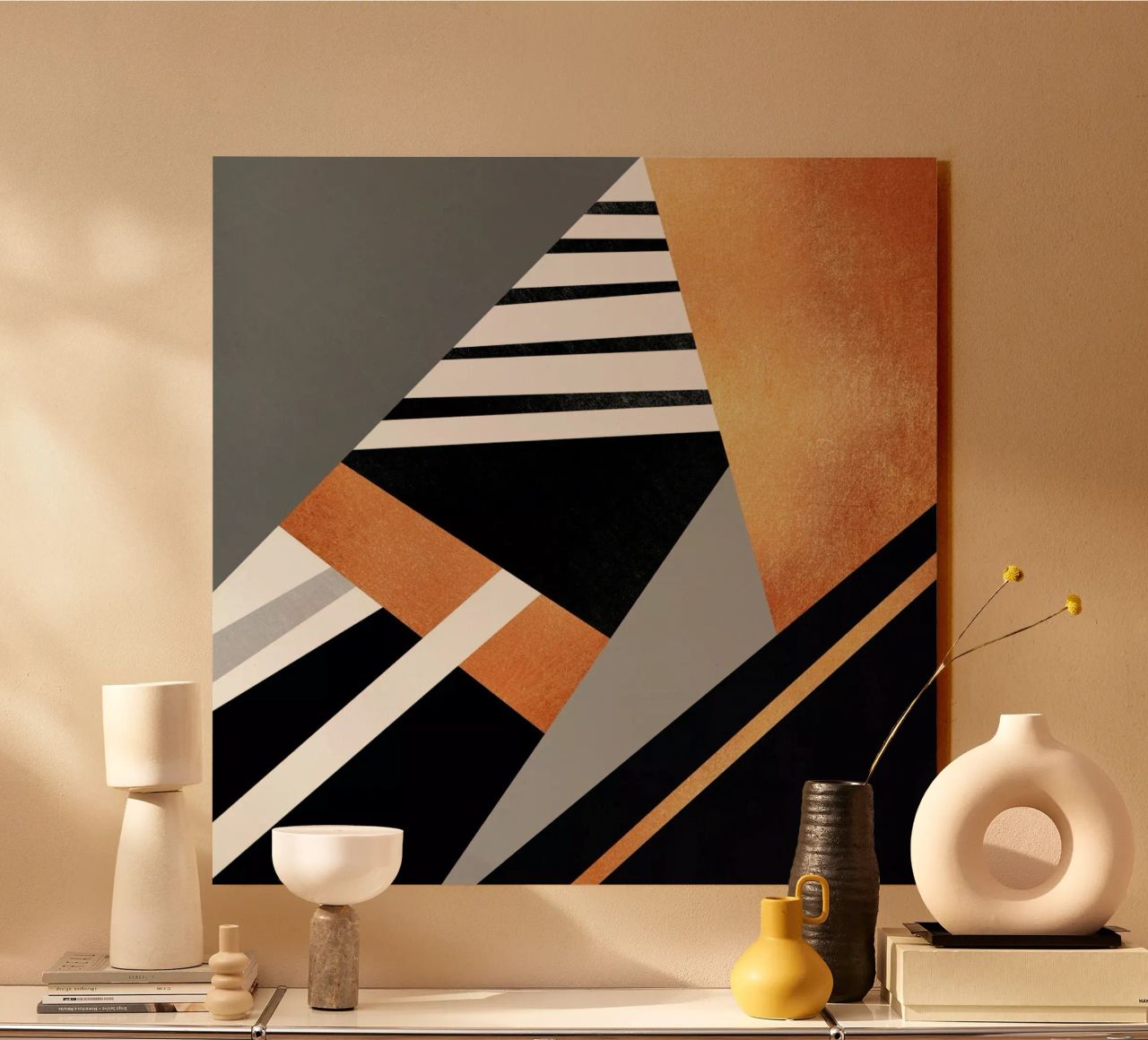 Geometric Combination alluminio dibond da Elisabeth Fredriksson