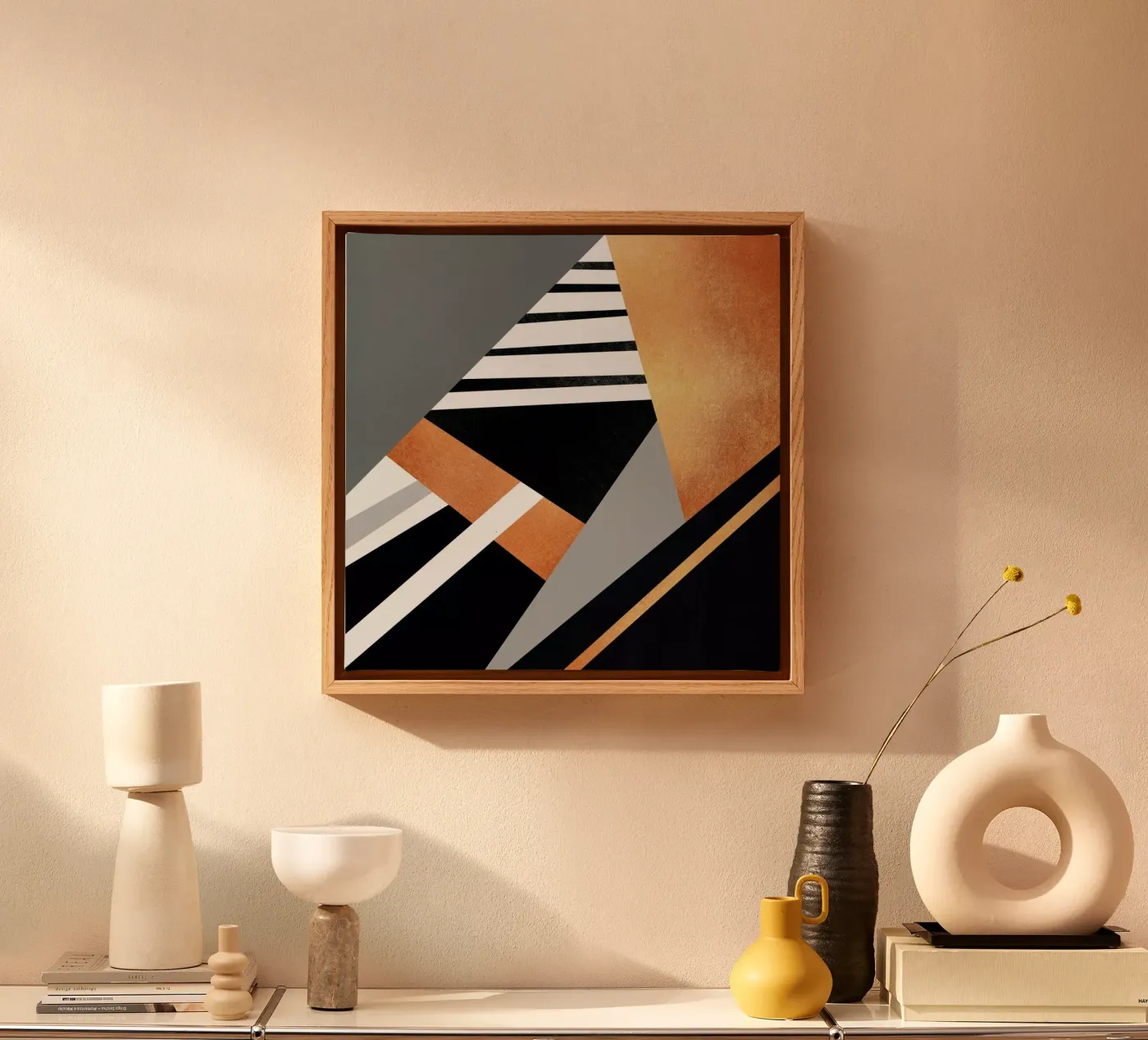 Geometric Combination tela da Elisabeth Fredriksson