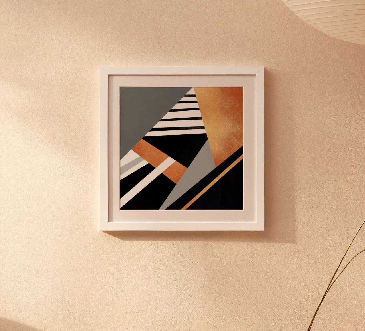 Geometric Combination poster by Elisabeth Fredriksson